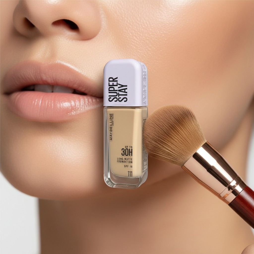 KEM NỀN SUPERSTAY LUMI MATTE 111 AS X - KEM NỀN LUMI MATTE #111 MAYBELLINE