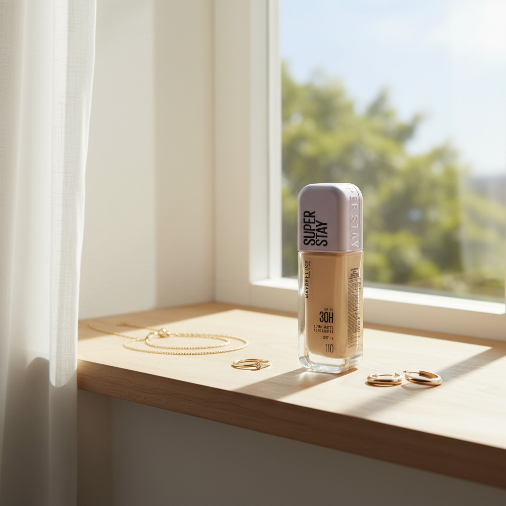 KEM NỀN CHE PHỦ NHẸ MẶT 110 - KEM NỀN LUMI MATTE #110 MAYBELLINE