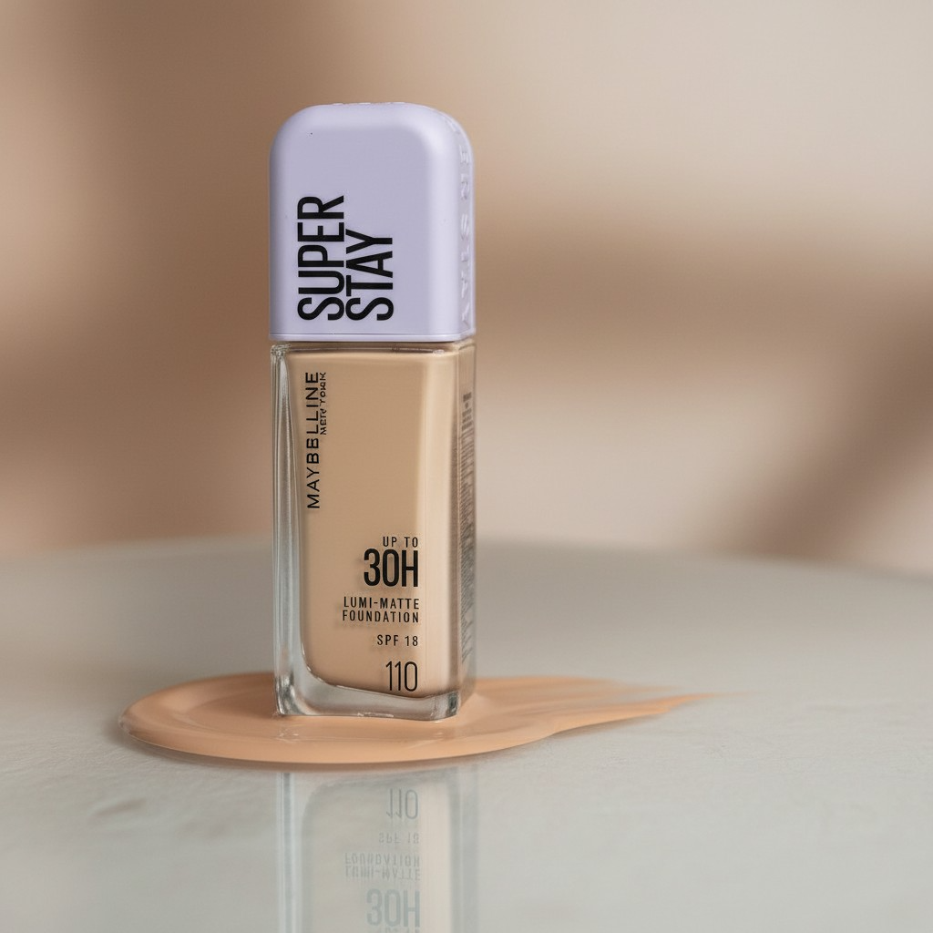 KEM NỀN CHE PHỦ NHẸ MẶT 110 - KEM NỀN LUMI MATTE #110 MAYBELLINE