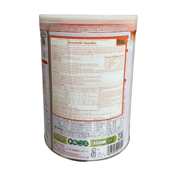 SPDD cho trẻ từ 9 tháng - 3 tuổi - BeanStalk Tsuyoiko 800g