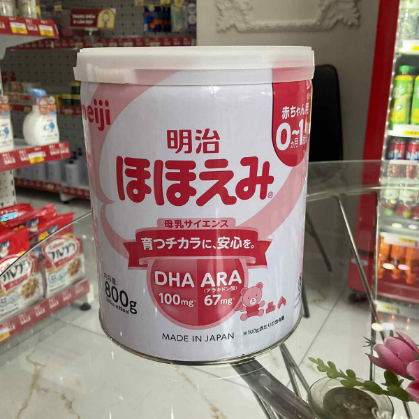 Sản phẩm dinh dưỡng Meiji Hohoemi Milk