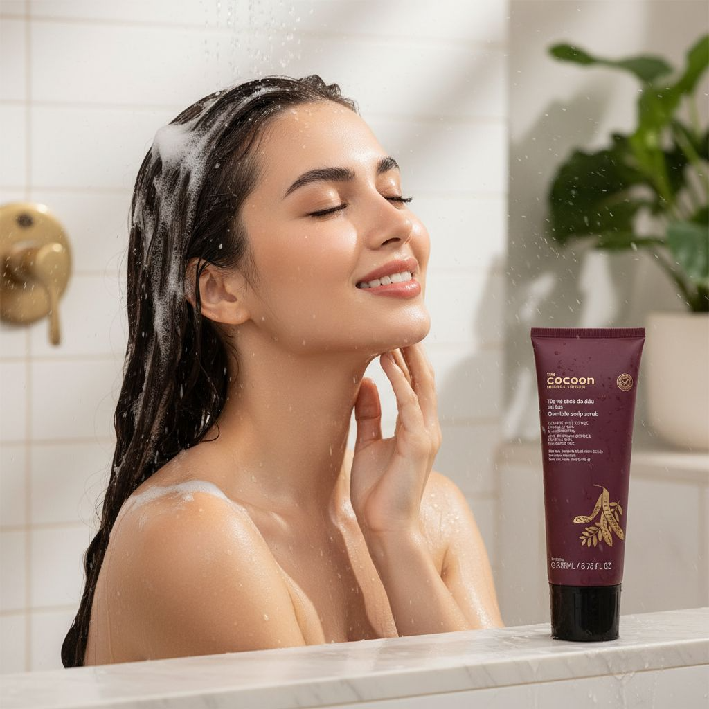 COCOON - Tẩy da chết da đầu Bồ Kết 200ml