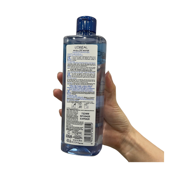 TẨY TRANG MICELLAR SẠCH SÂU 400ML (LP) -NƯỚC TẨY TRANG MICELLAR 400ML SẠCH SÂU (XANH ĐẬM ) LOREAL