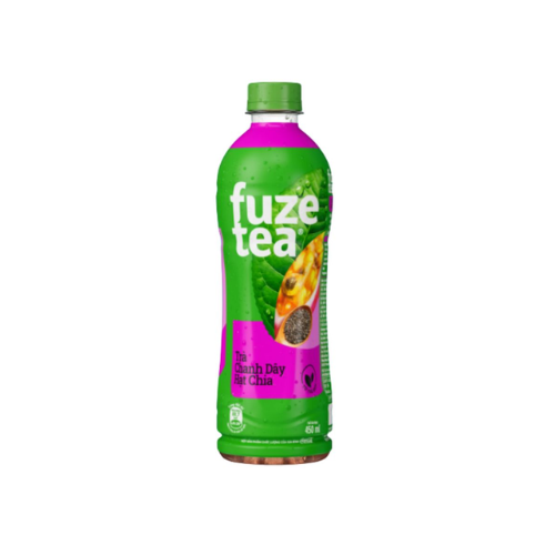 Đồ uống Fuze Tea Passion&Chia Seed 450ml 4x6 Pet