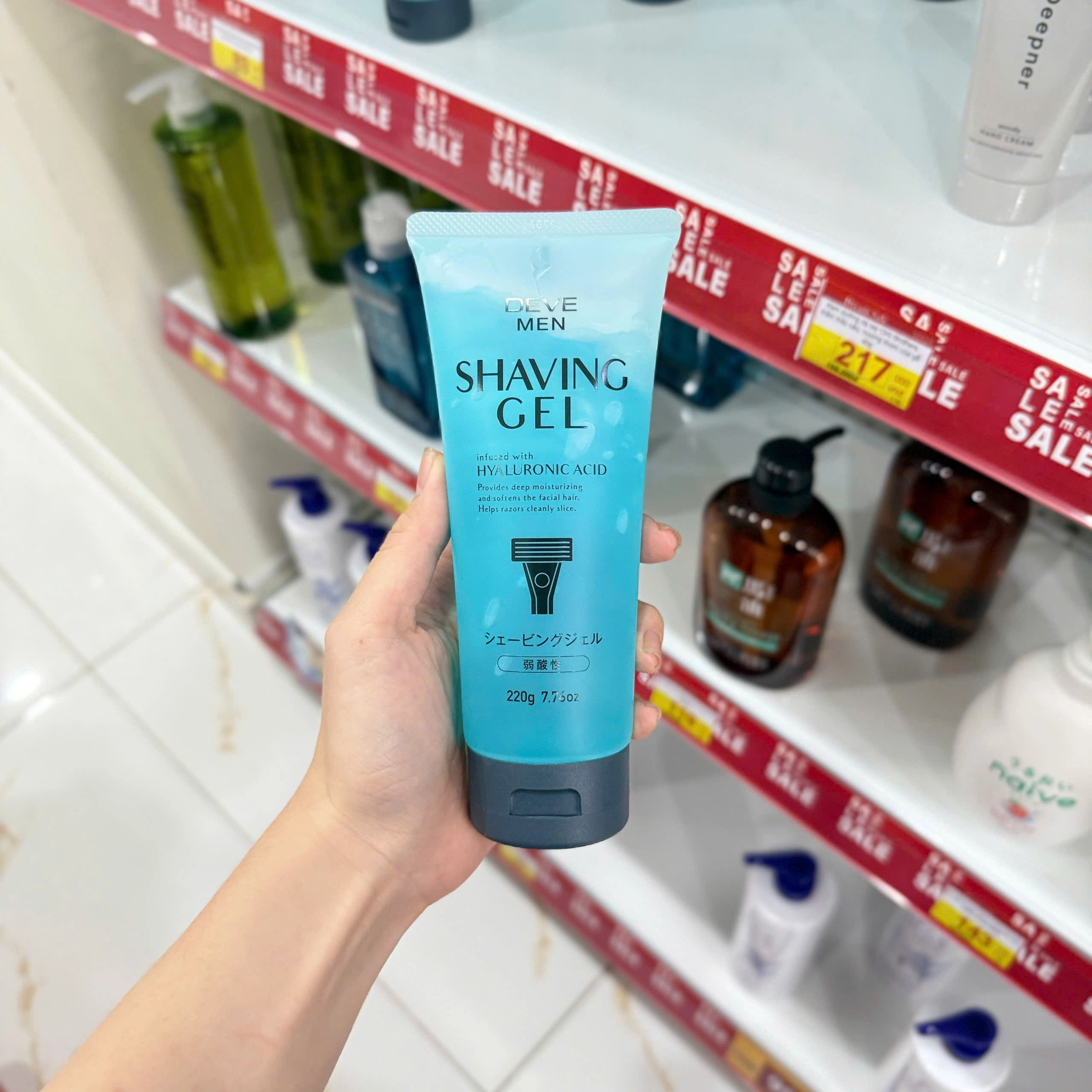 GEL CẠO RÂU DEVE (220G)