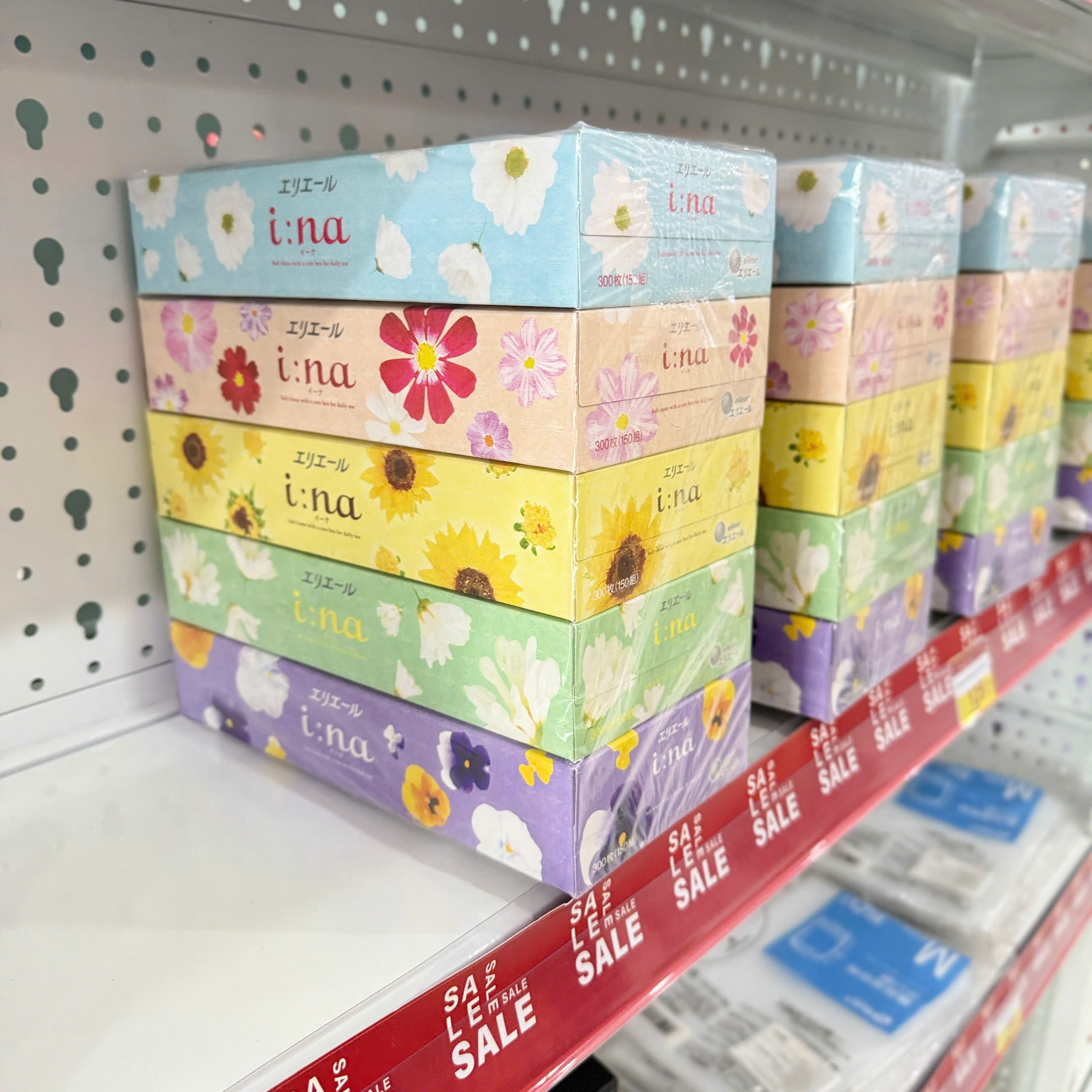 Set 5 hộp khăn giấy Ina 150 tờ x 5