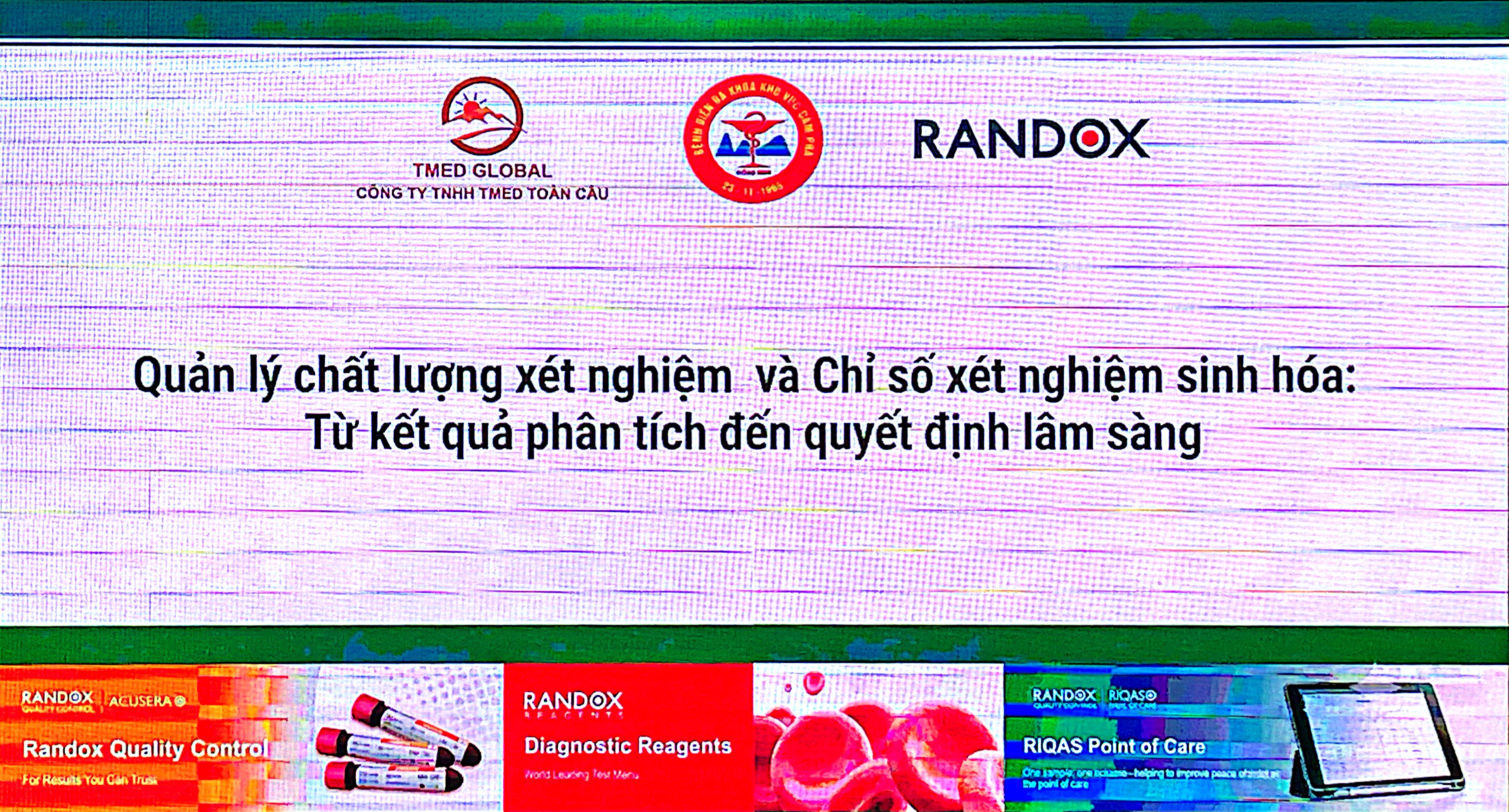 TMED GLOBAL ĐỒNG HÀNH CÙNG BỆNH VIỆN ĐA KHOA KHU VỰC CẨM PHẢ NÂNG CAO CHẤT LƯỢNG XÉT NGHIỆM