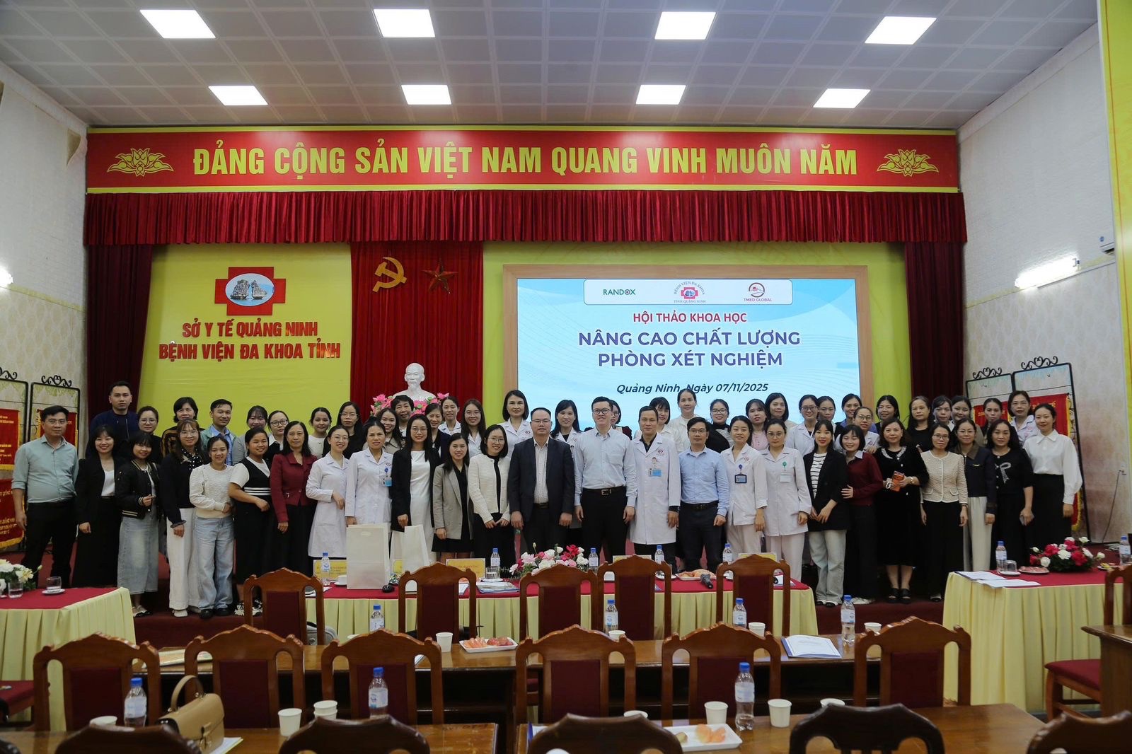 TMED Global đồng hành cùng BVĐK tỉnh Quảng Ninh nâng cao năng lực xét nghiệm y khoa