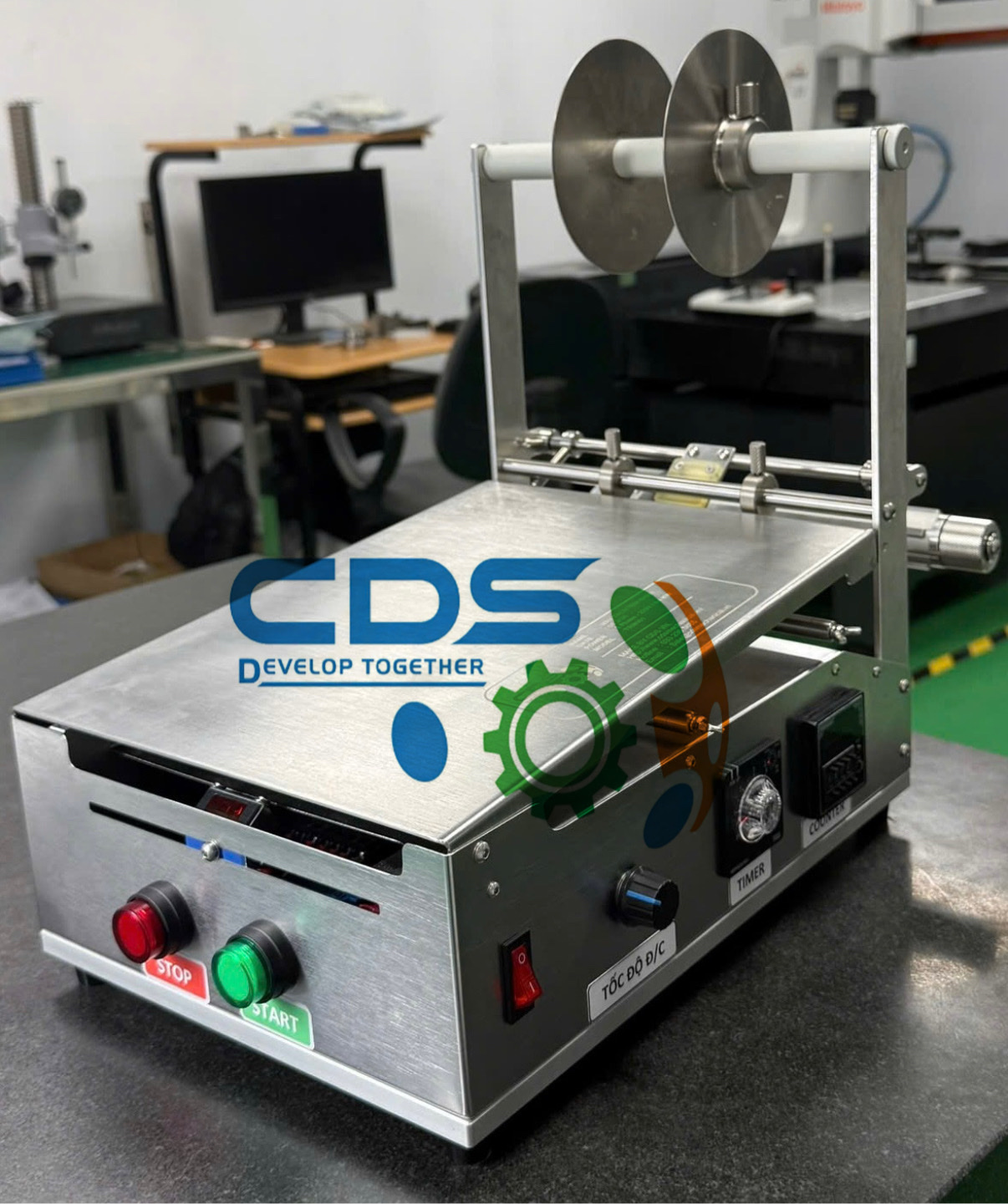 LABEL SEPARATION MACHINE – A CUSTOMIZED AUTOMATION SOLUTION DESIGNED AND MANUFACTURED BY CDS