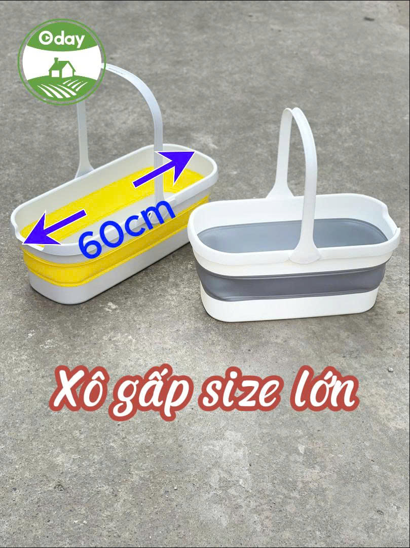 Bộ cây lau tự vắt size lớn Flat Mop Oday FC91+FT13(kèm xô gập)