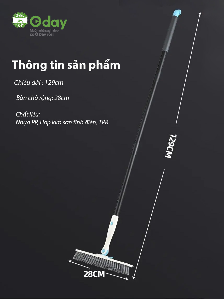 Cây chà sàn chữ nhật Oday YY-C011