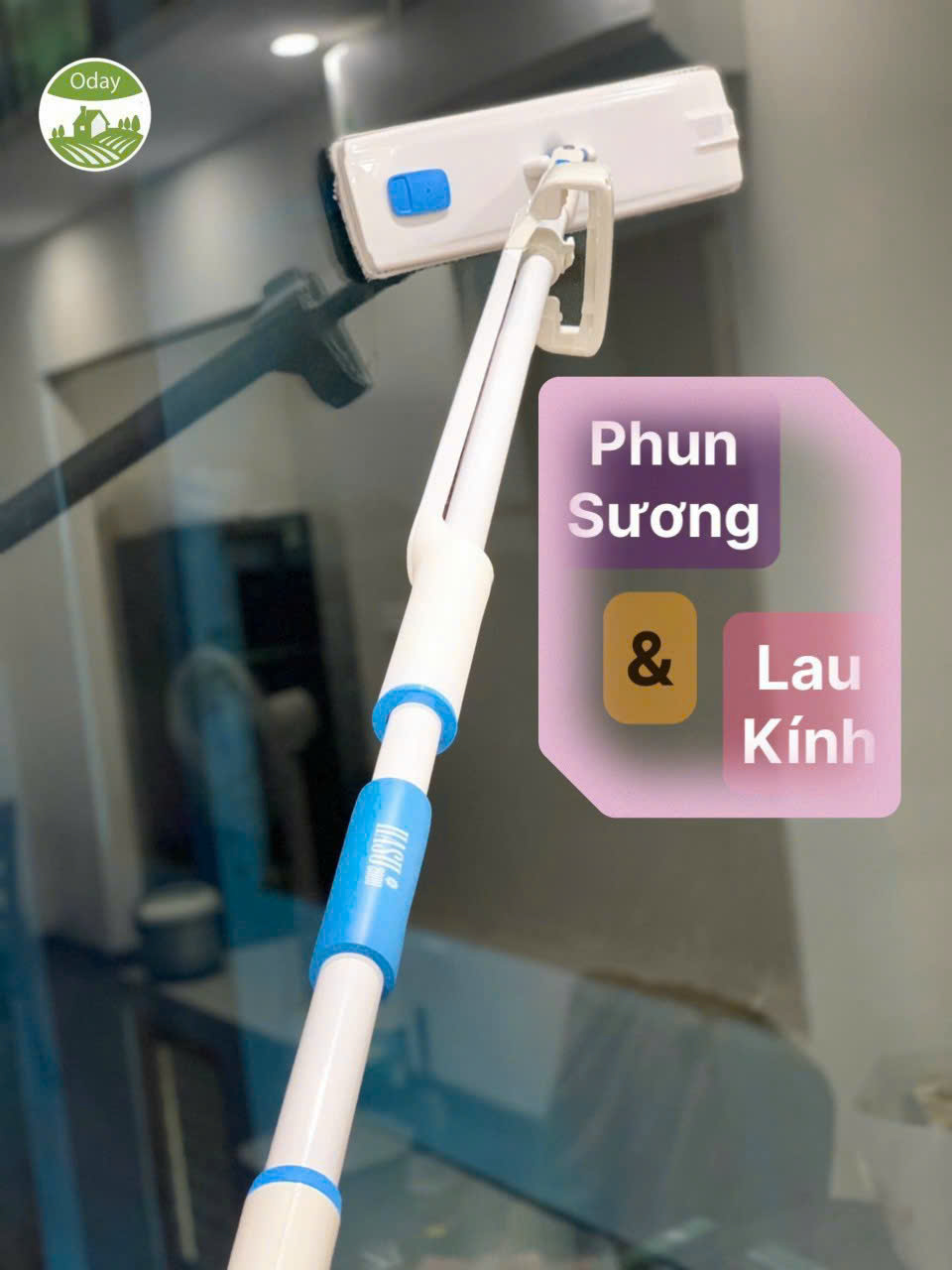 Cây lau tự vắt phun sương ODAY P12