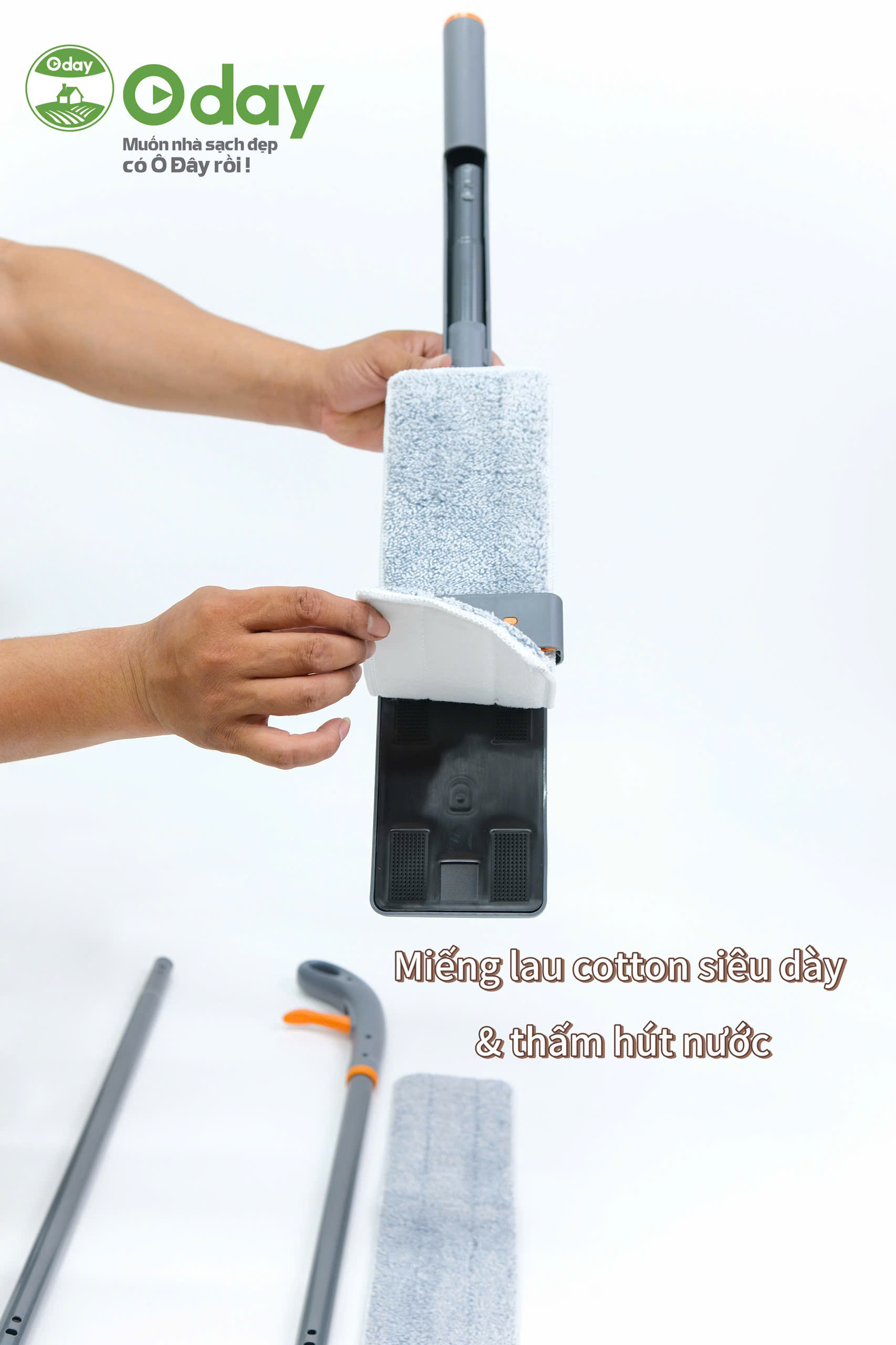 Cây lau tự vắt phun sương ODAY FP-26