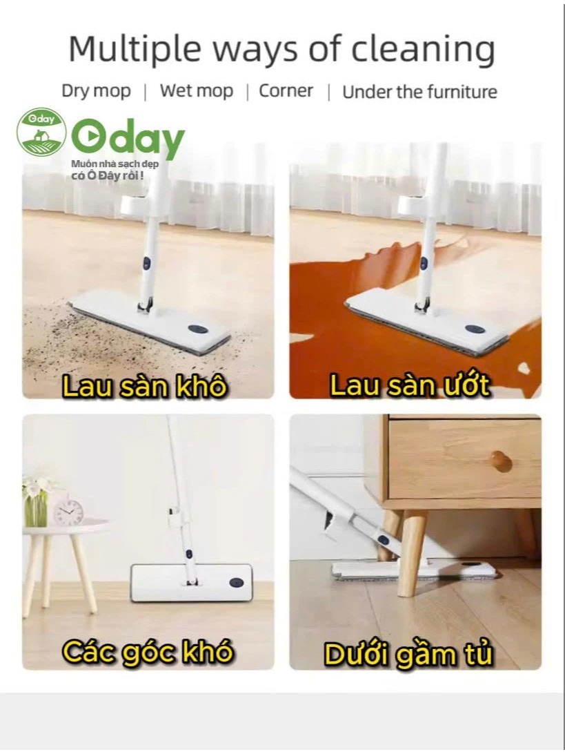 Cây lau tự vắt phun sương ODAY FP-26