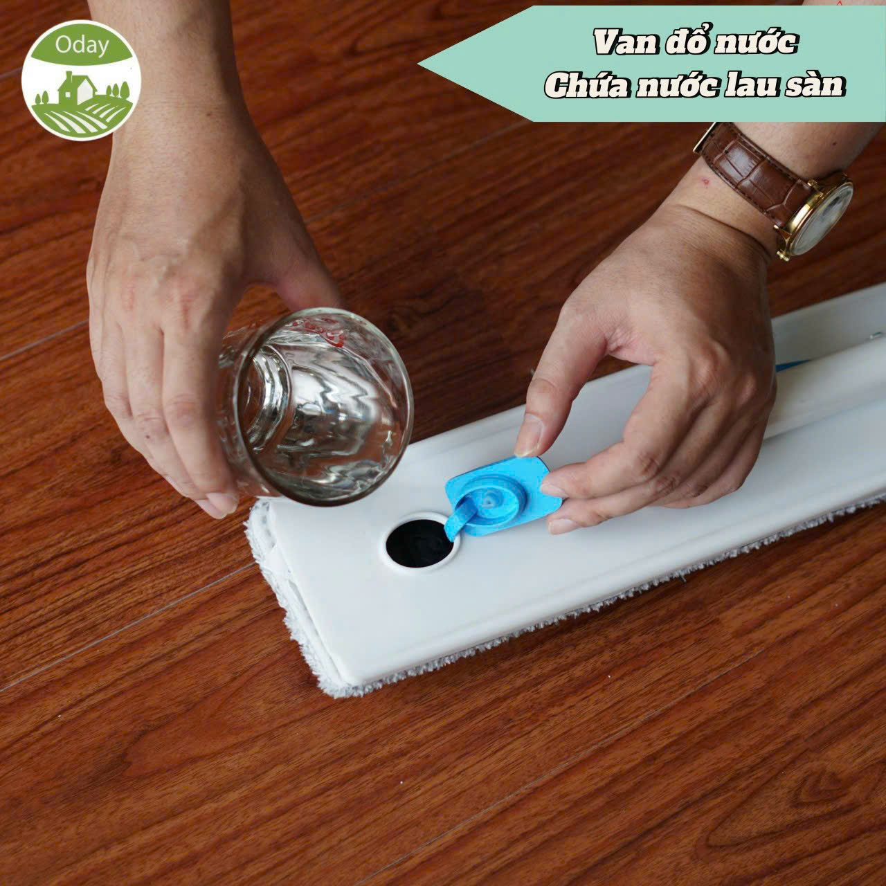 Cây lau tự vắt phun sương ODAY P12