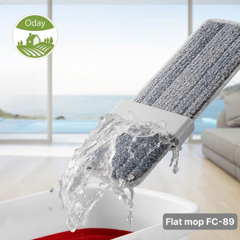 Cây lau tự vắt Flat Mop Oday FC90(không xô)