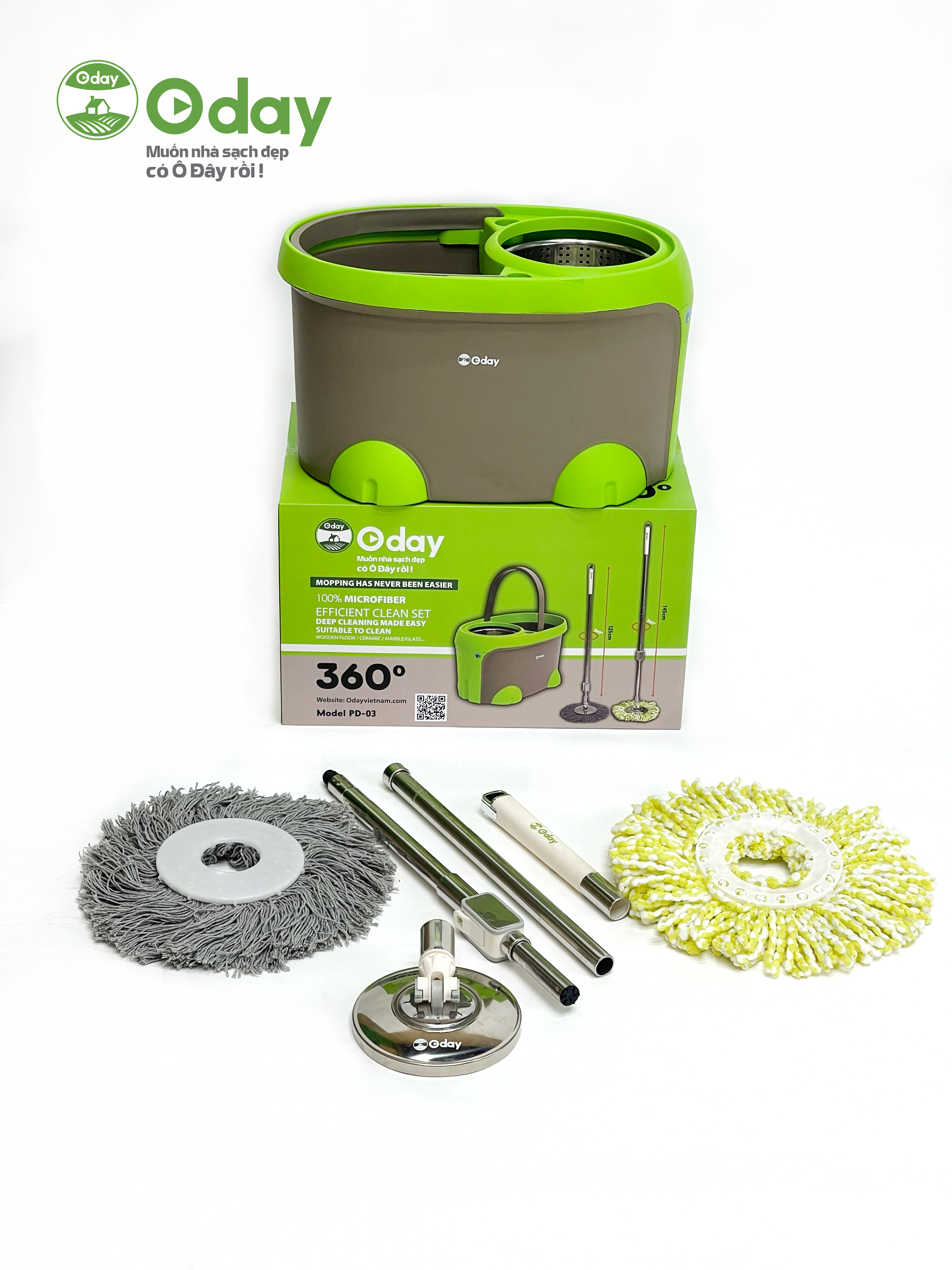 Bộ lau nhà con voi Oday PD-03