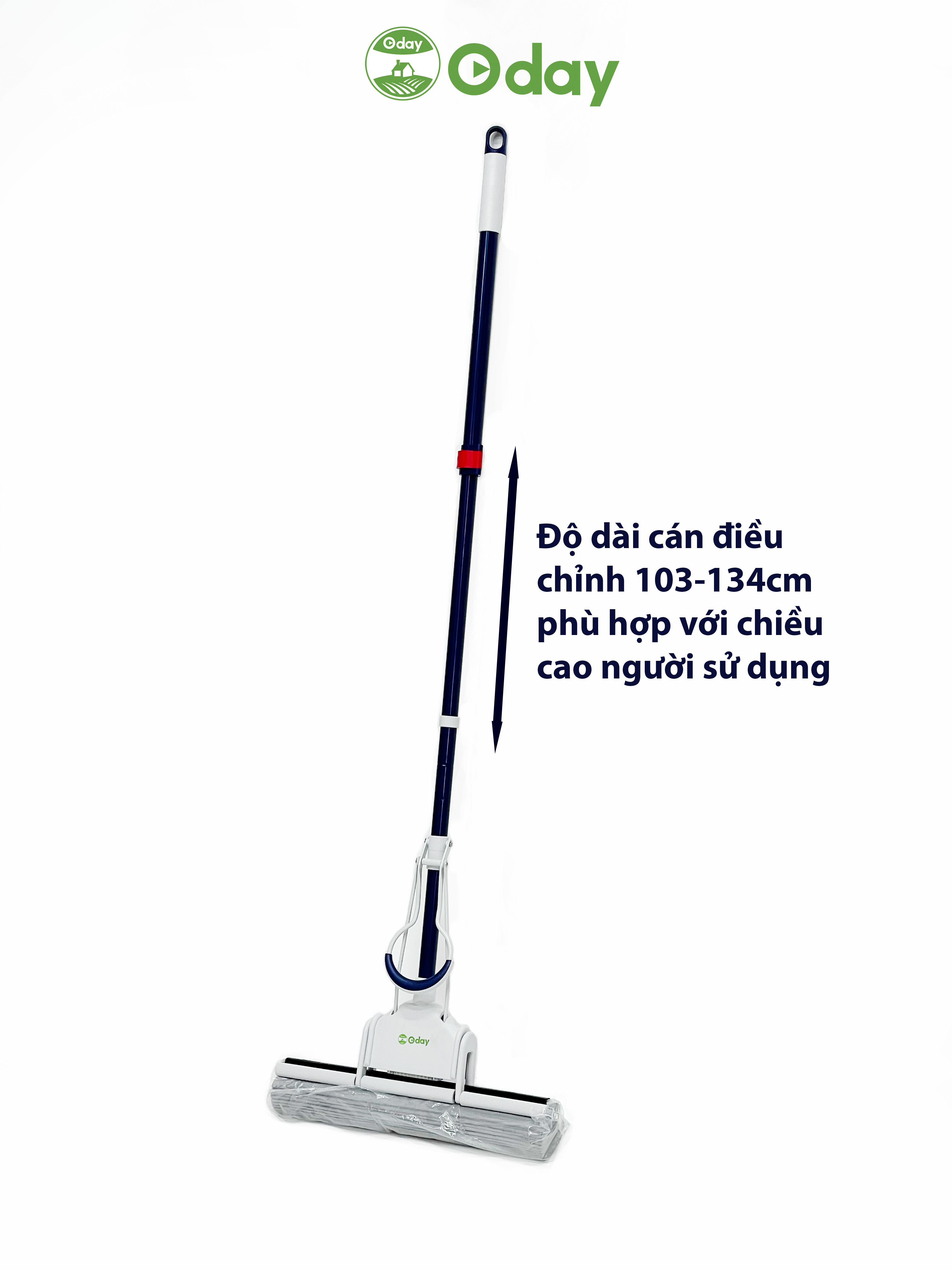 Cây lau nhà mút xốp 40cm Oday XJ 06