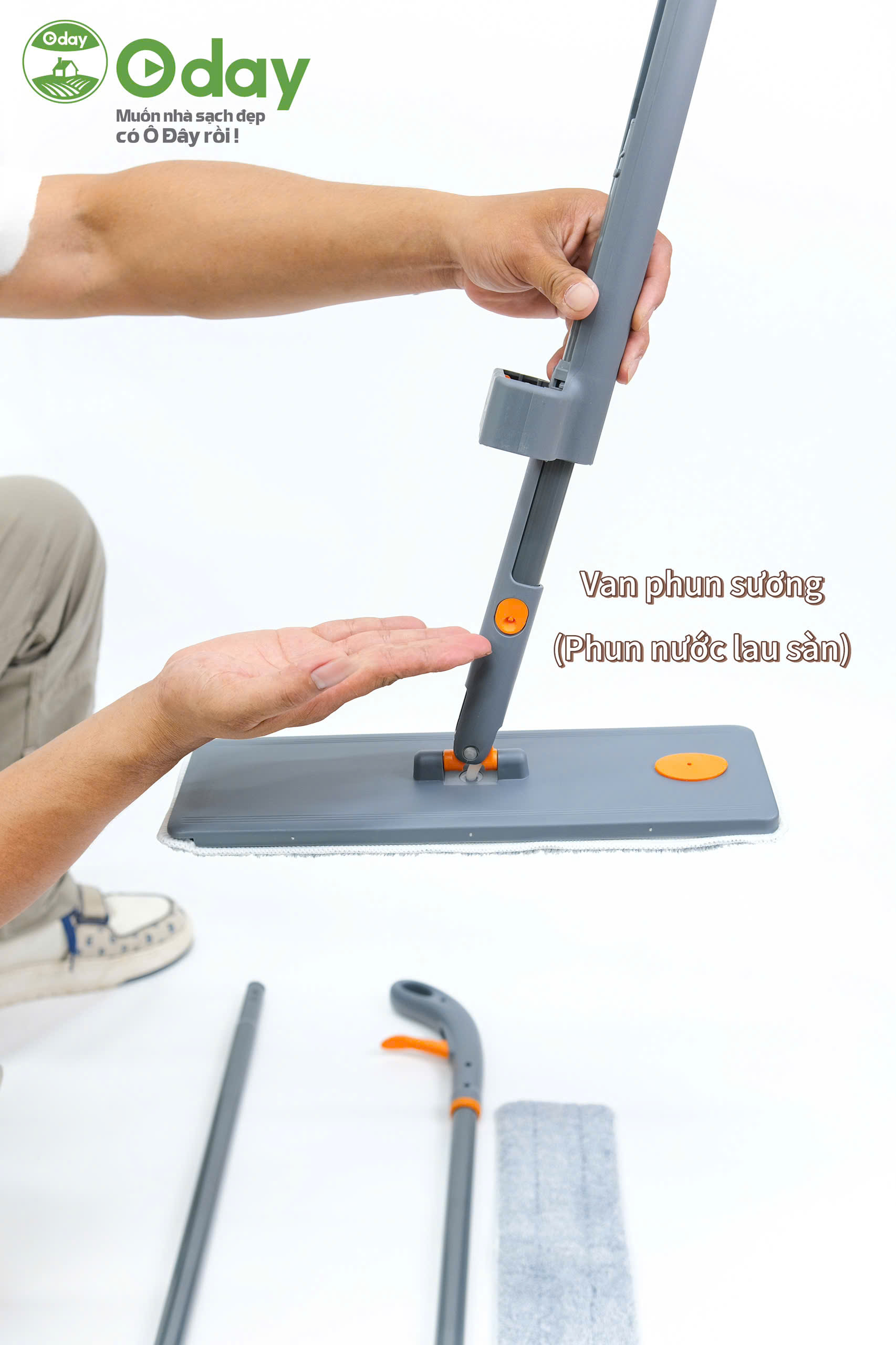 Cây lau tự vắt phun sương ODAY FP-26
