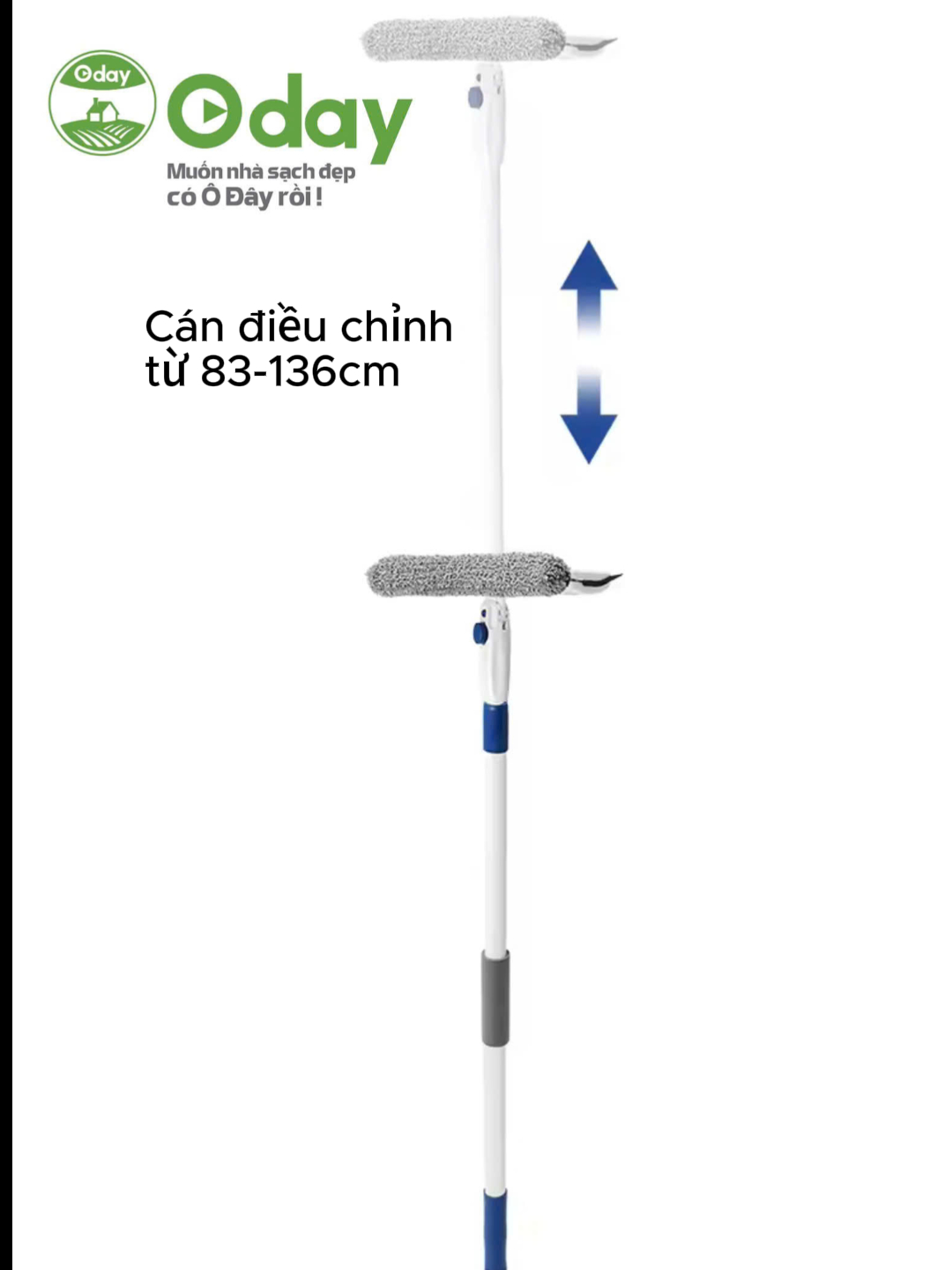 Cây Lau Kính Oday XSL-8, Lau Kính, Gạt Nước 2 trong 1