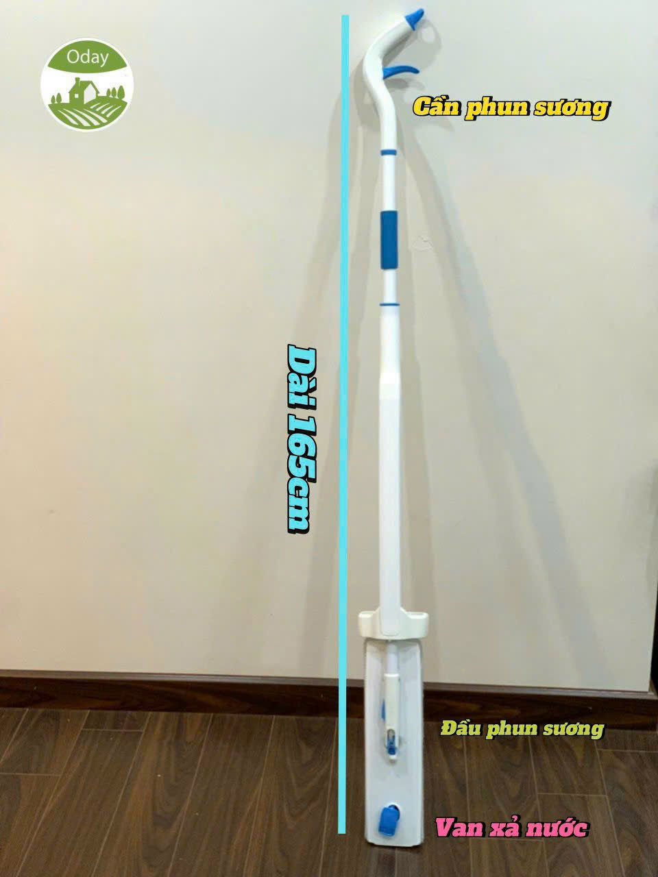Cây lau tự vắt phun sương ODAY P12