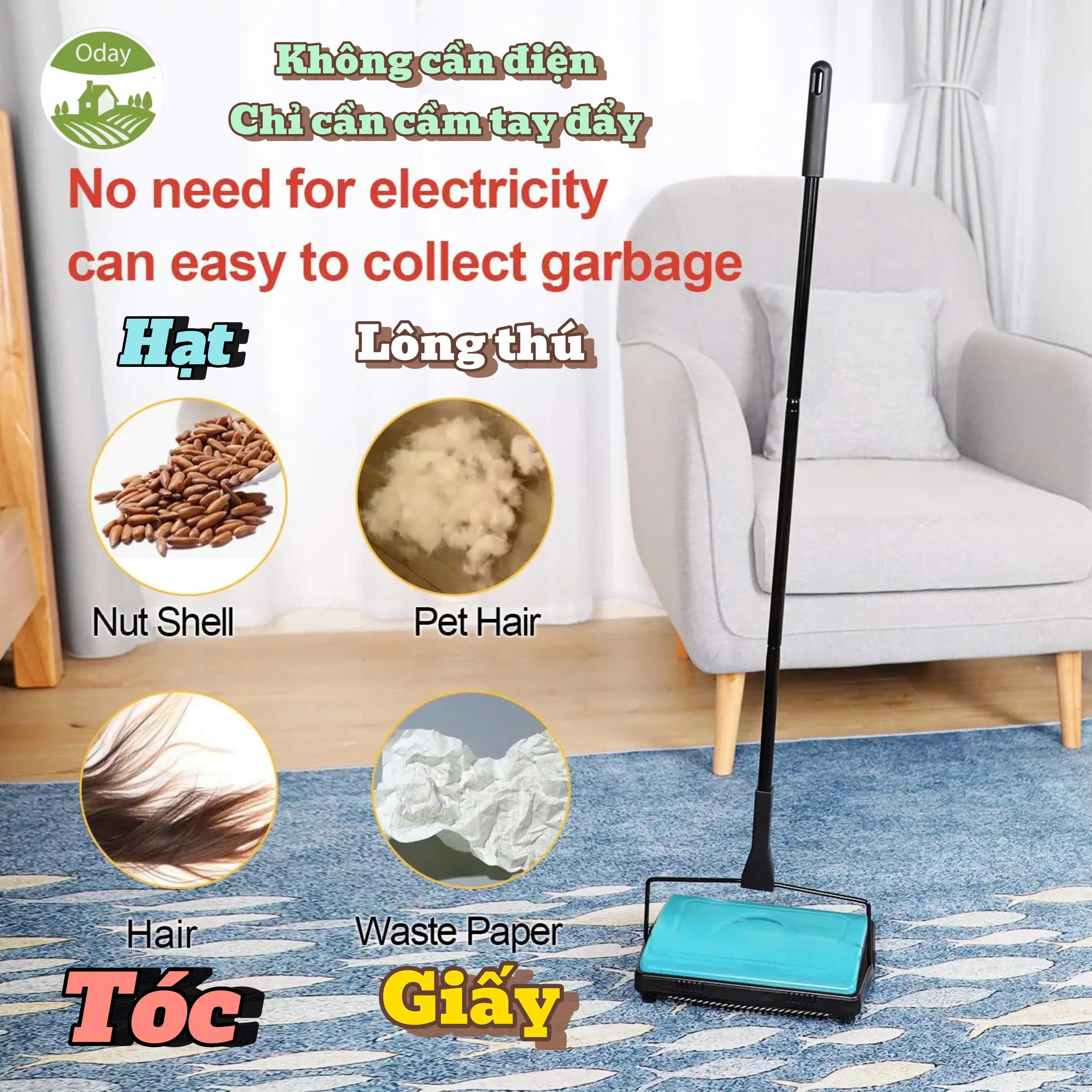 Máy quét thảm Oday FD-03