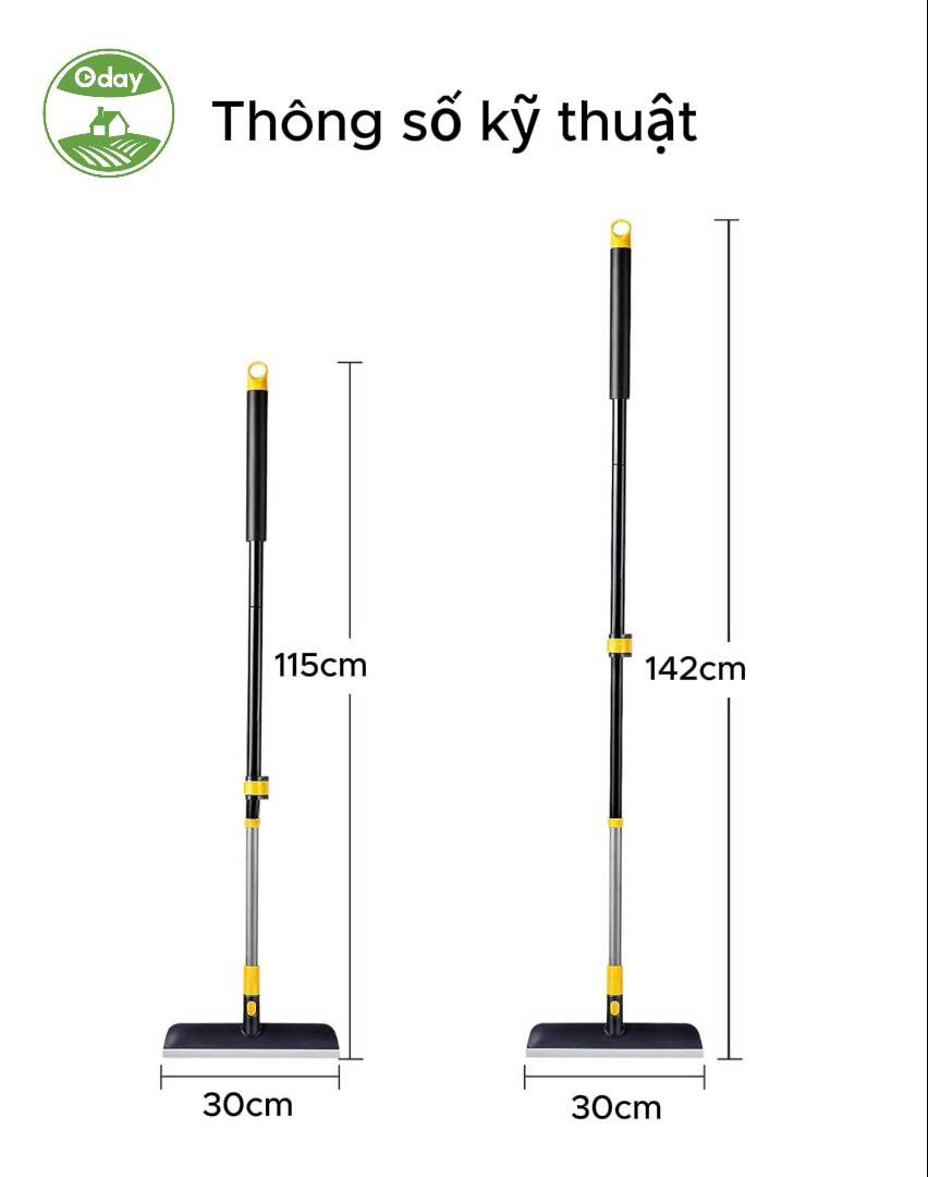 Cây chà sàn chữ nhật Oday FSZ-33