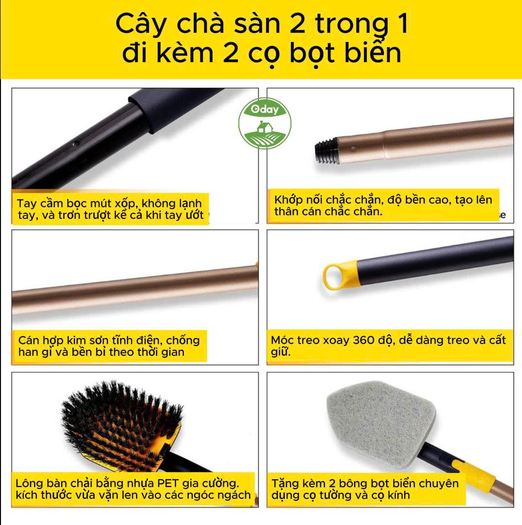 Cây chà sàn tam giác Oday FSZ-037