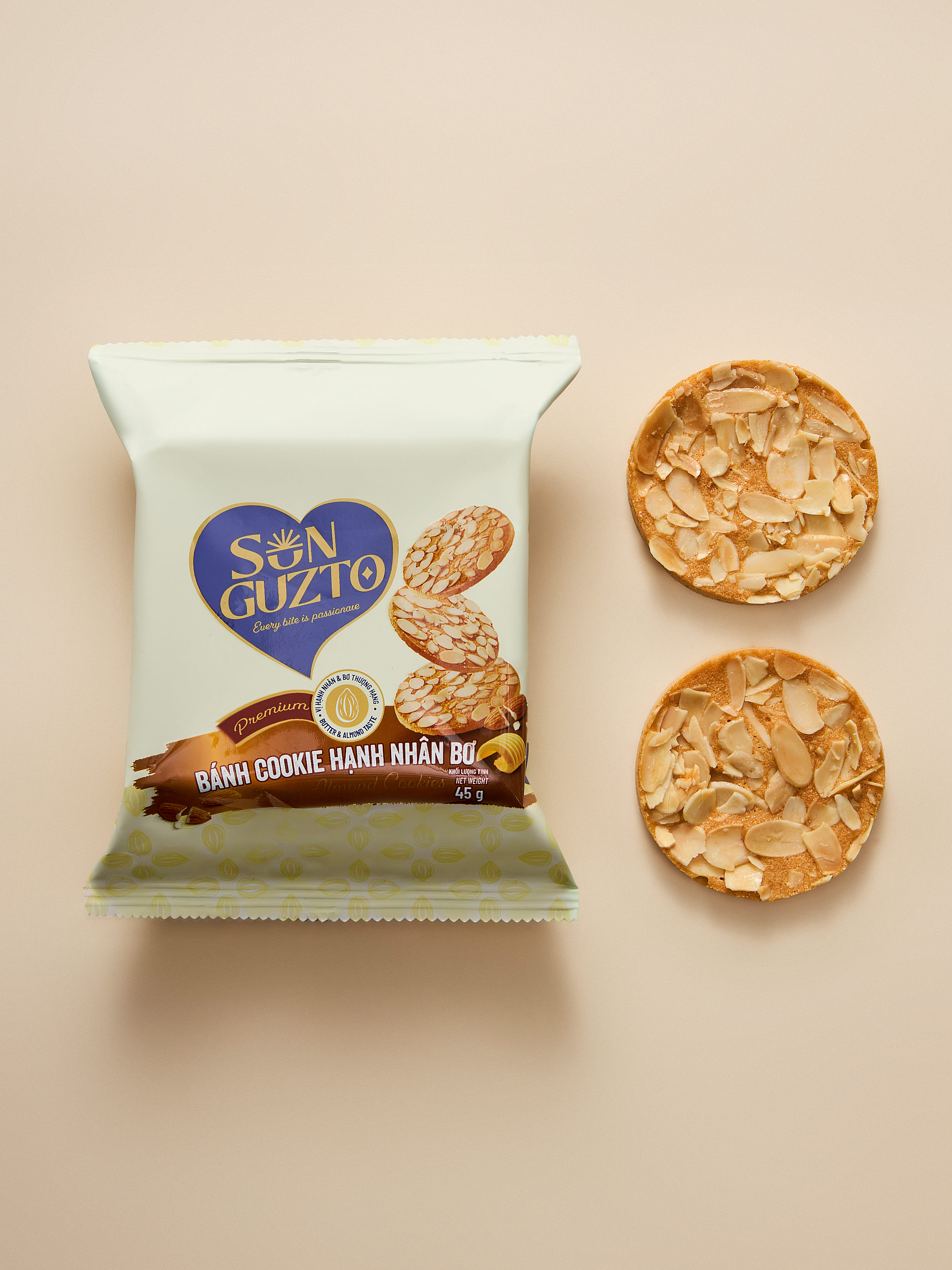 Butter Almond Cookies 45gram