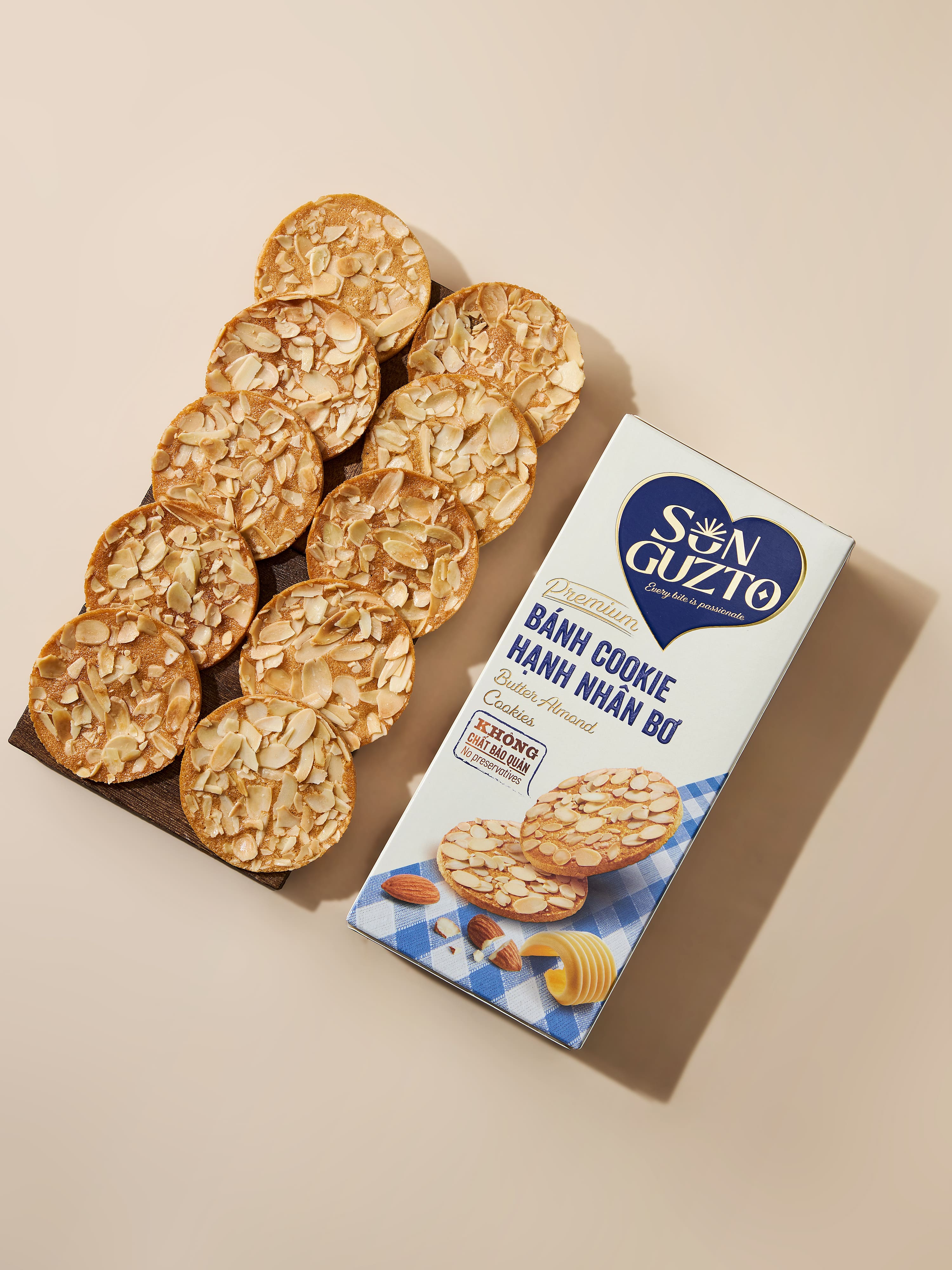 Butter Almond Cookies 90gram