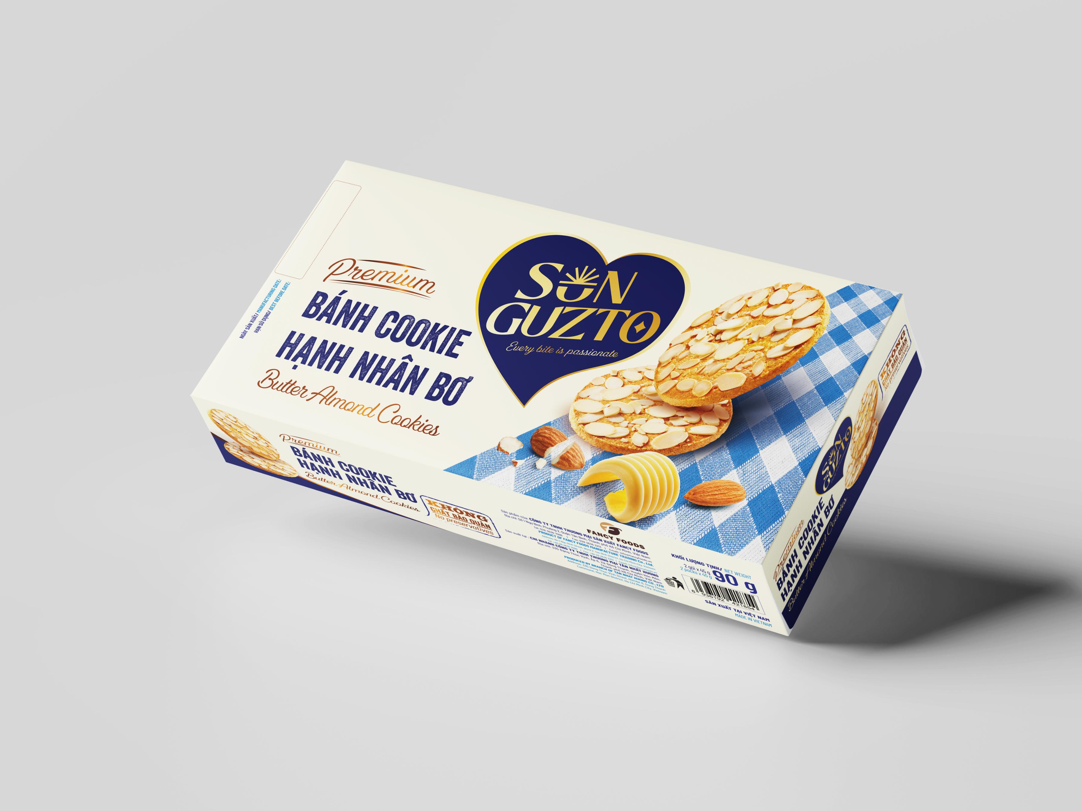 Butter Almond Cookies 90gram