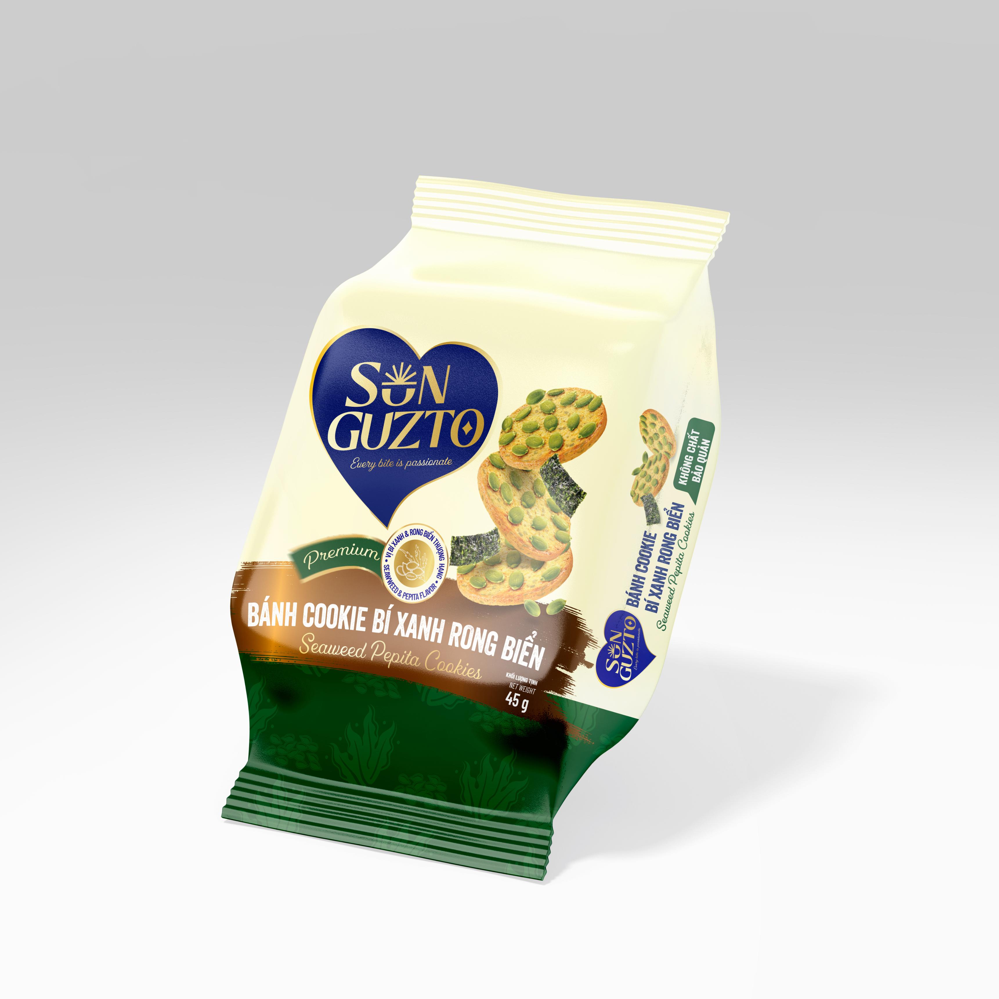 Seaweed Pepita Cookies 45gram