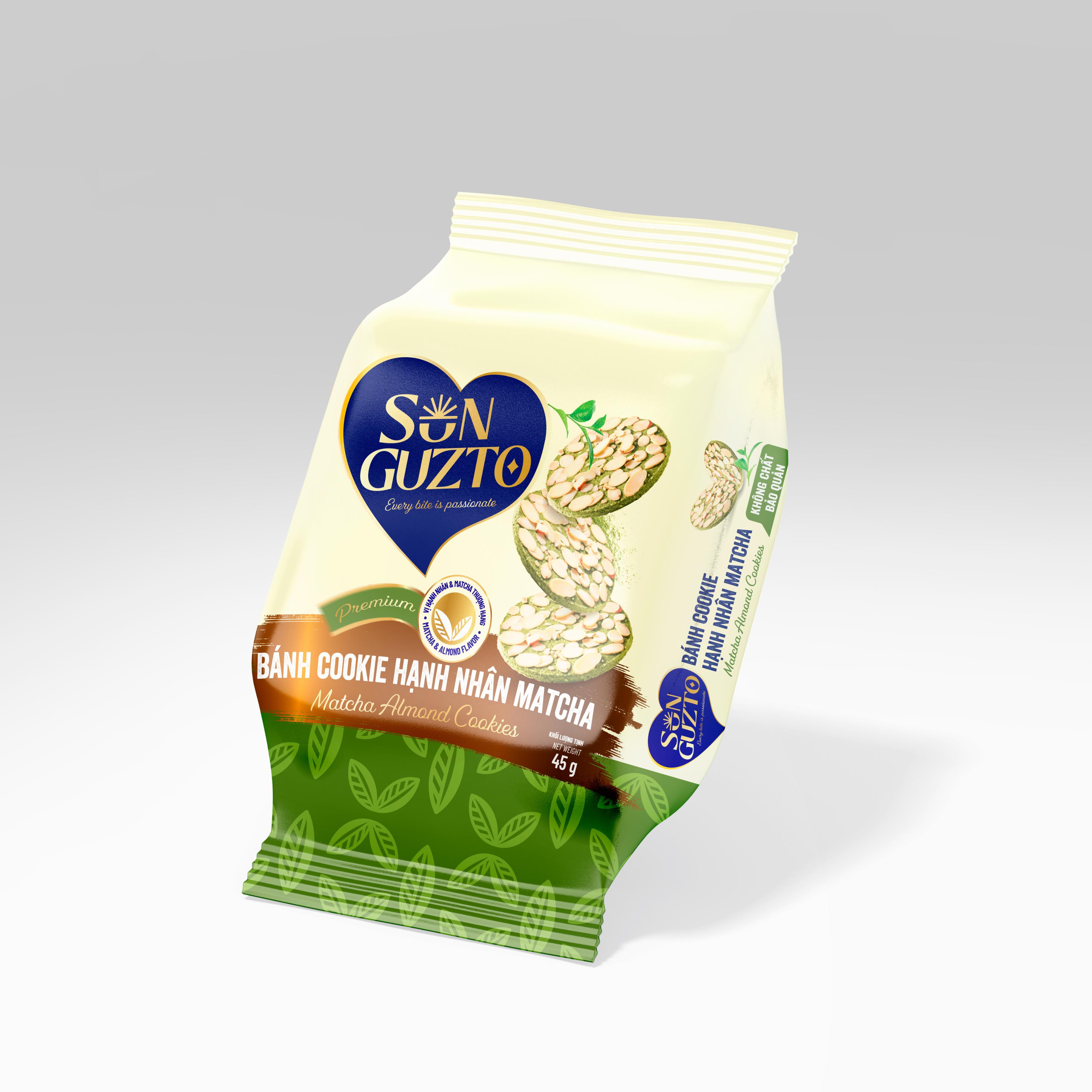 Matcha Almond Cookies 45gram