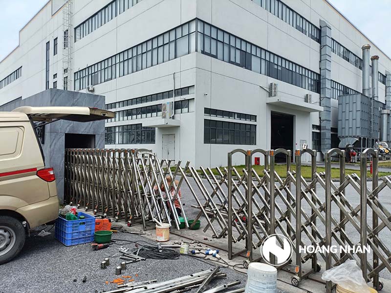 Dự Án Sửa Chữa Cổng Xếp Tự Động DKSH Hà Nội | Hoàn Thành 100%