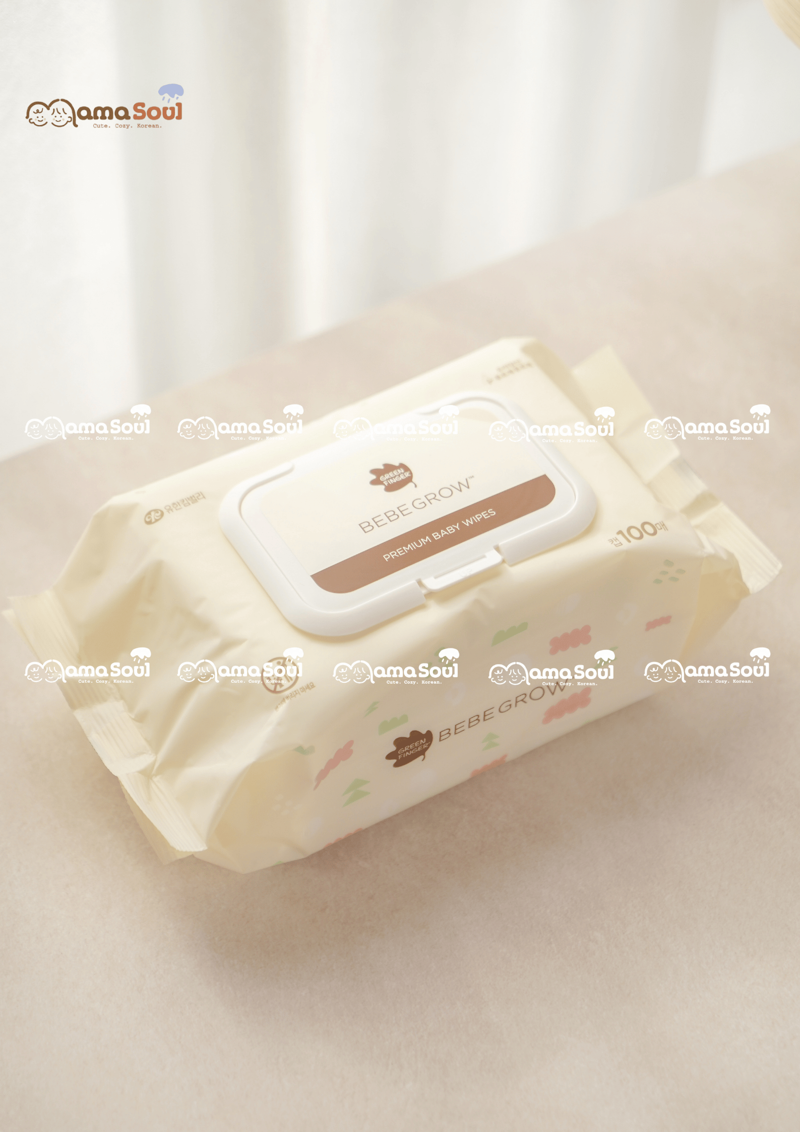 Khăn Ướt Bebegrow Green Finger 100 miếng