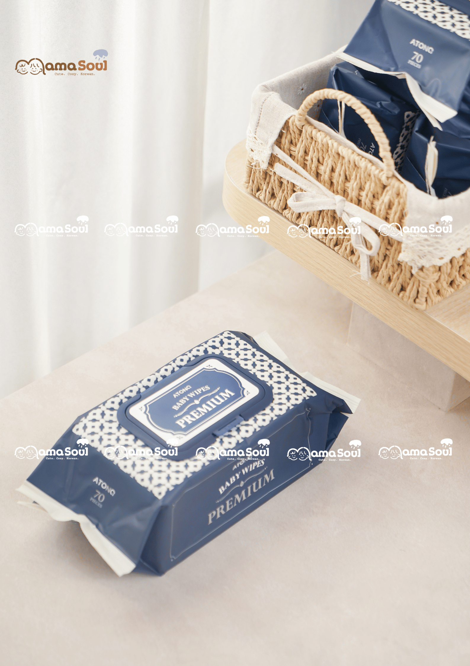 Khăn ướt tinh khiết cao cấp Atono2