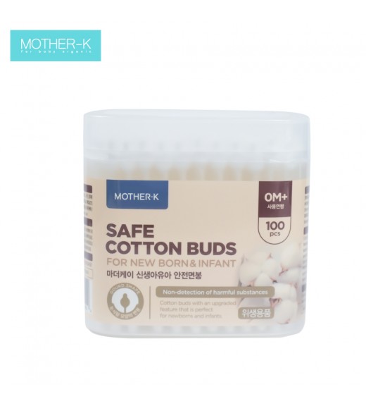 TĂM BÔNG SƠ SINH MOTHER-K HÀN QUỐC (100C)