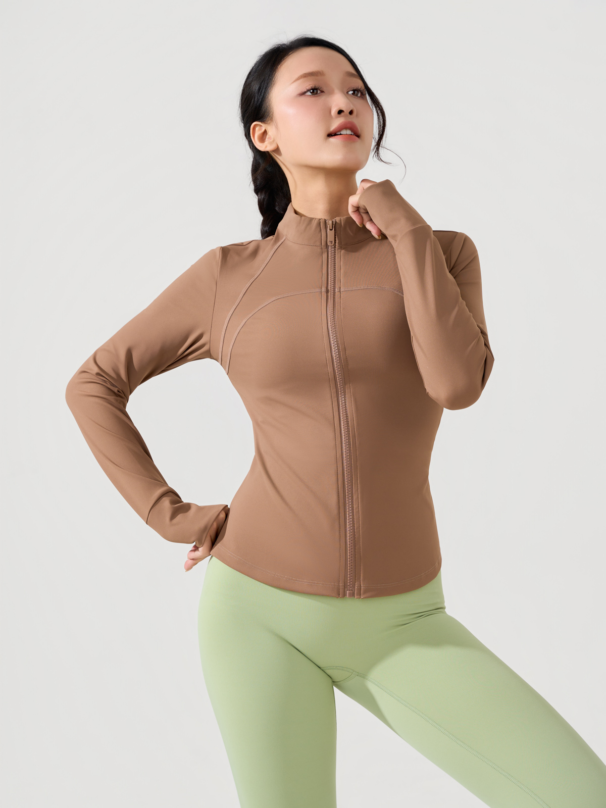 Áo khoác thể thao nữ chống nắng siêu co giãn