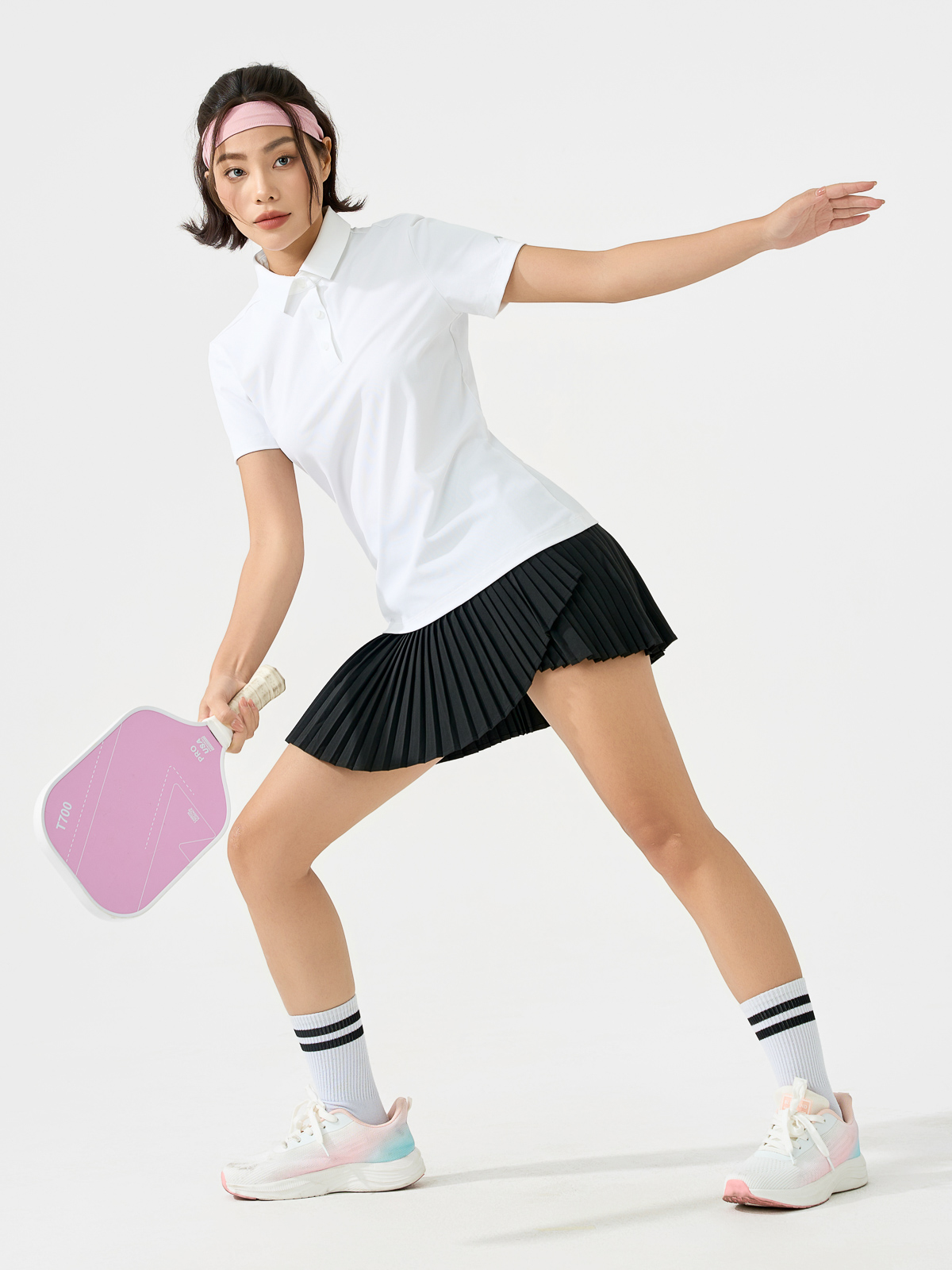 Áo Polo Nữ Kháng Khuẩn Khử Mùi