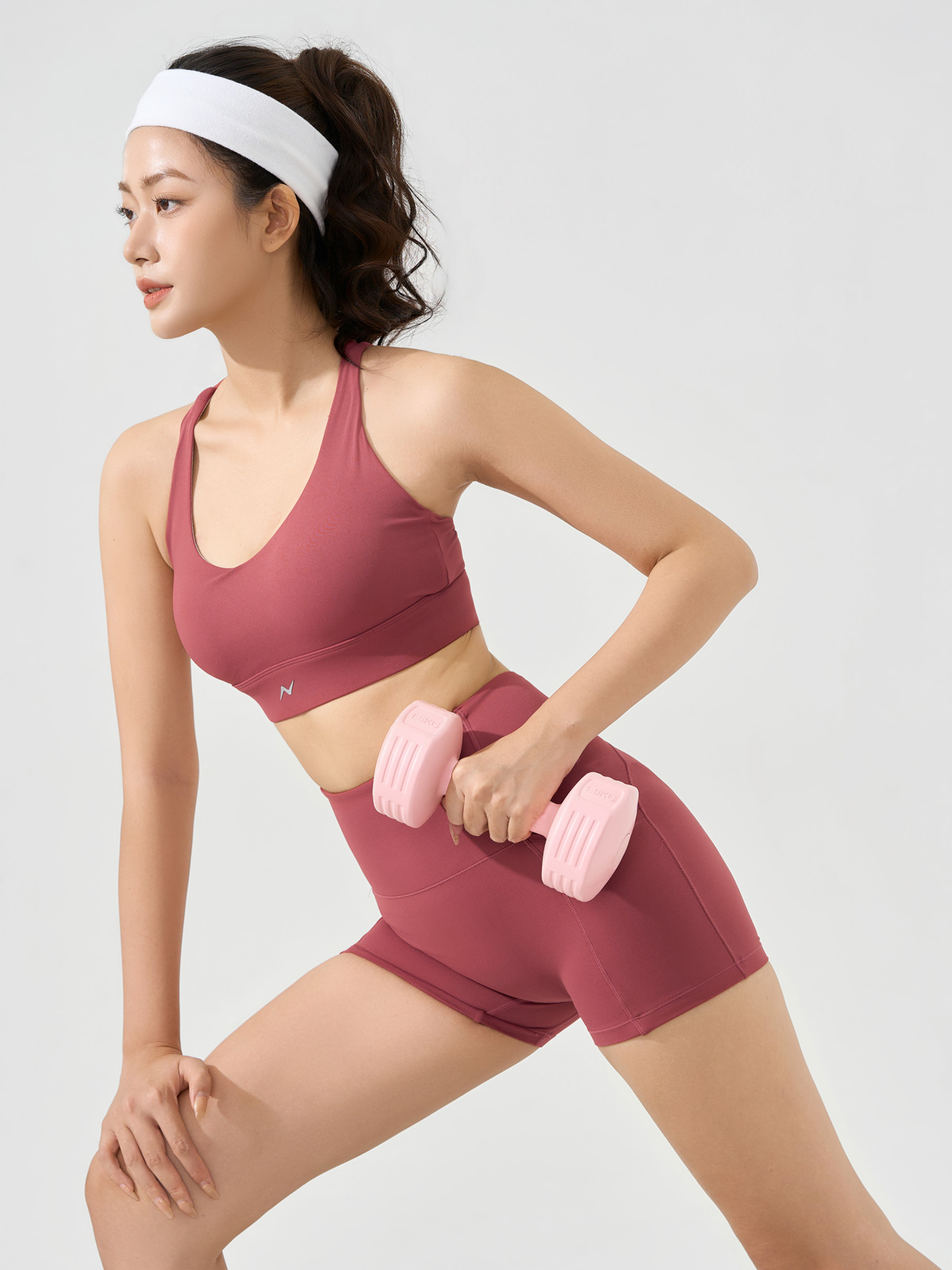 Quần Leggings Dáng Ngắn Siêu Co Giãn