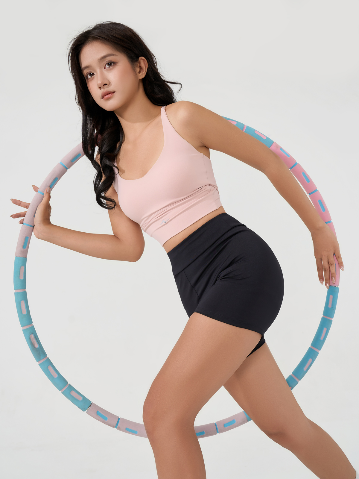 Quần Leggings Dáng Ngắn Siêu Co Giãn