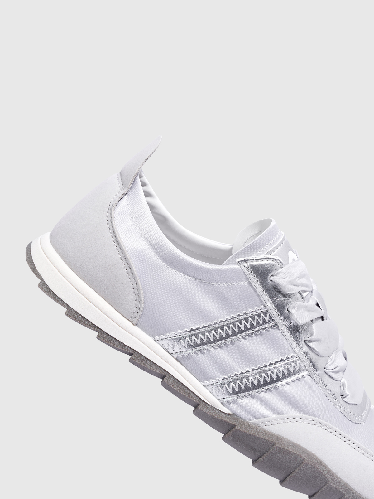 Giày Sneaker Ballet Nữ Phối Da Women's Leathermix Ballet Sneakers