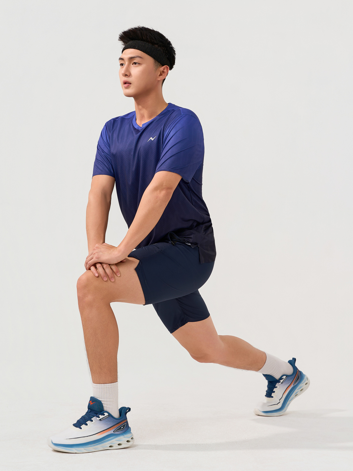 Áo Phông Nam Thể Thao Họa Tiết Running