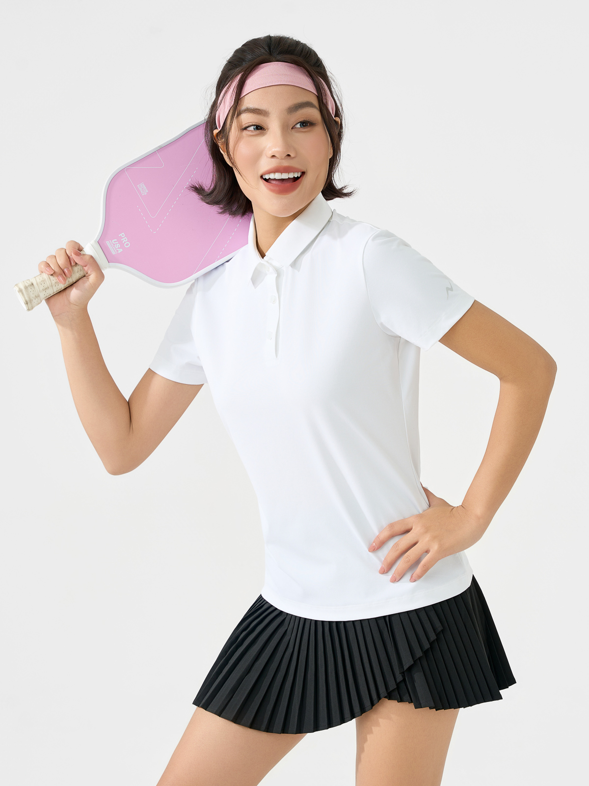 Áo Polo Nữ Kháng Khuẩn Khử Mùi