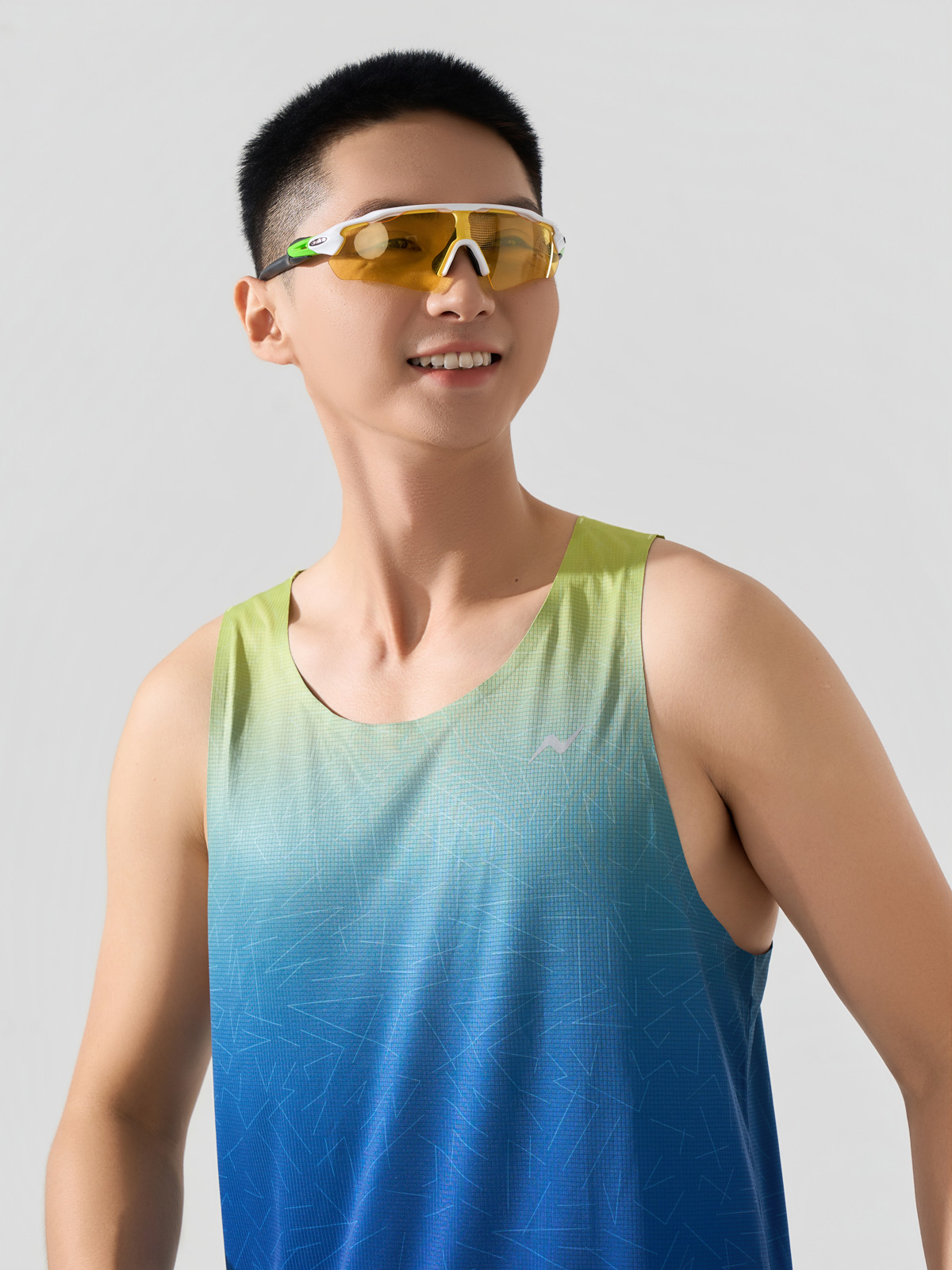 Áo Ba Lỗ Thể Thao Nam In Tràn Running