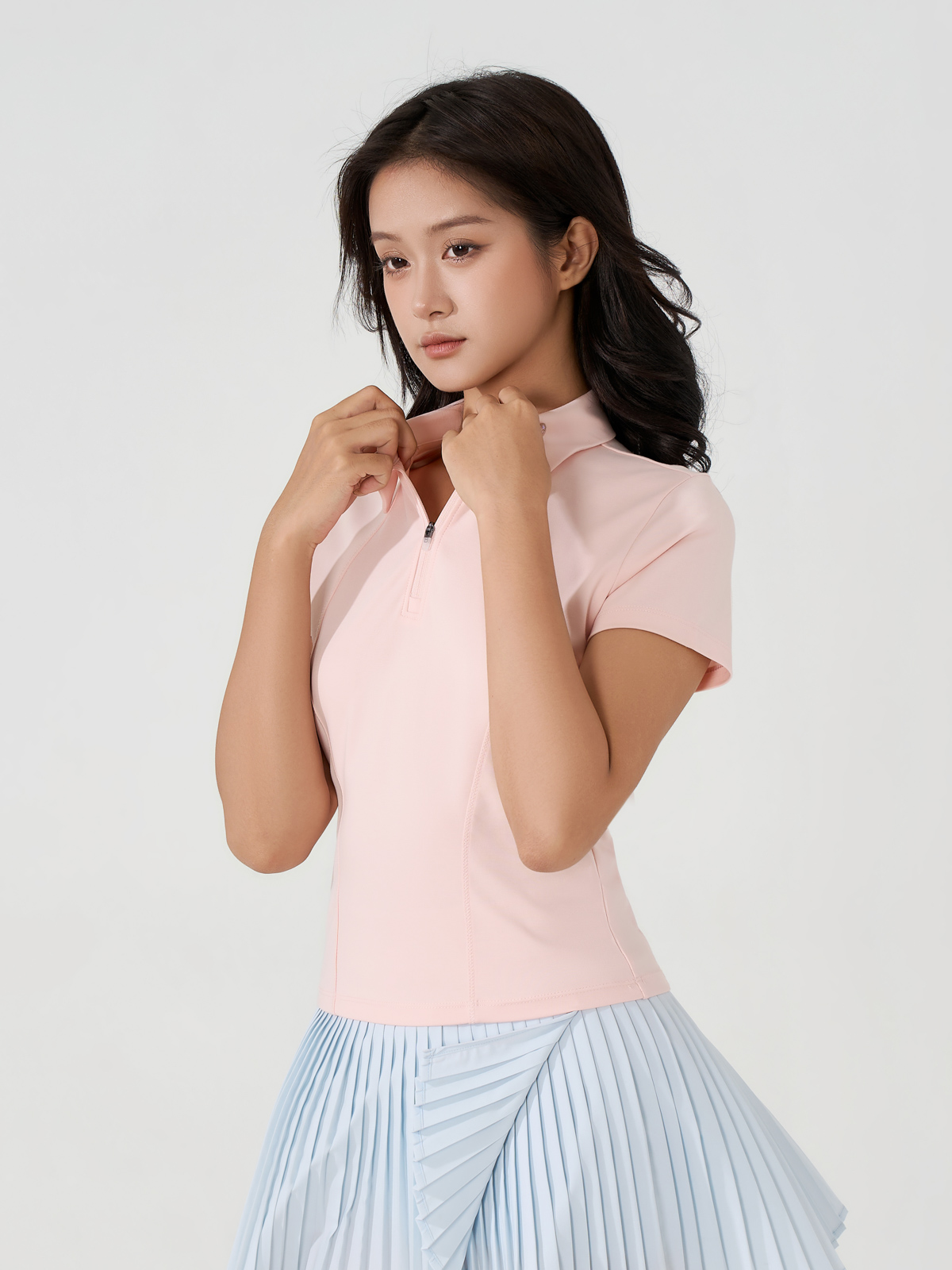 Áo Polo Dáng Ngắn Năng Động