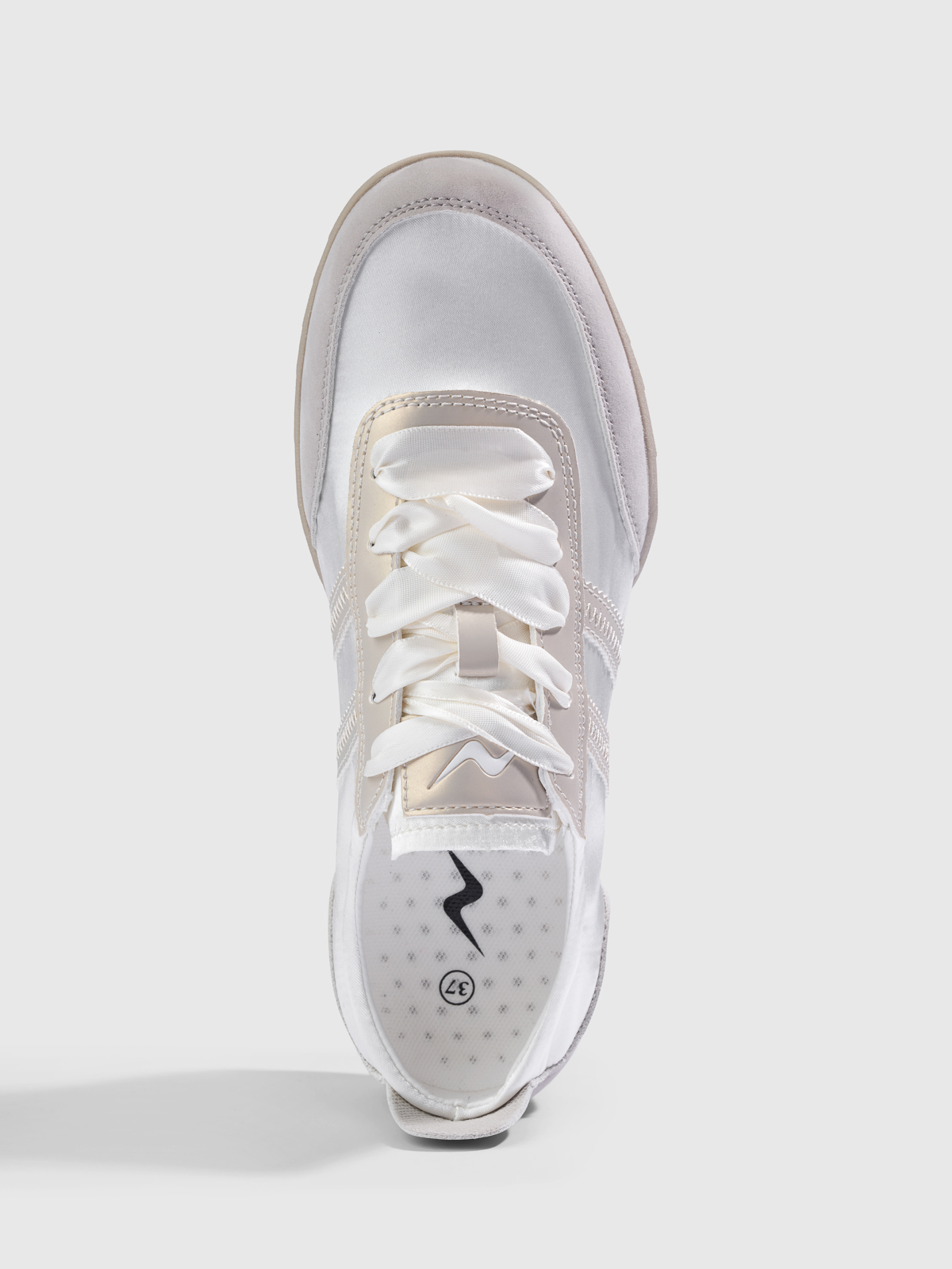 Giày Sneaker Ballet Nữ Phối Da Women's Leathermix Ballet Sneakers
