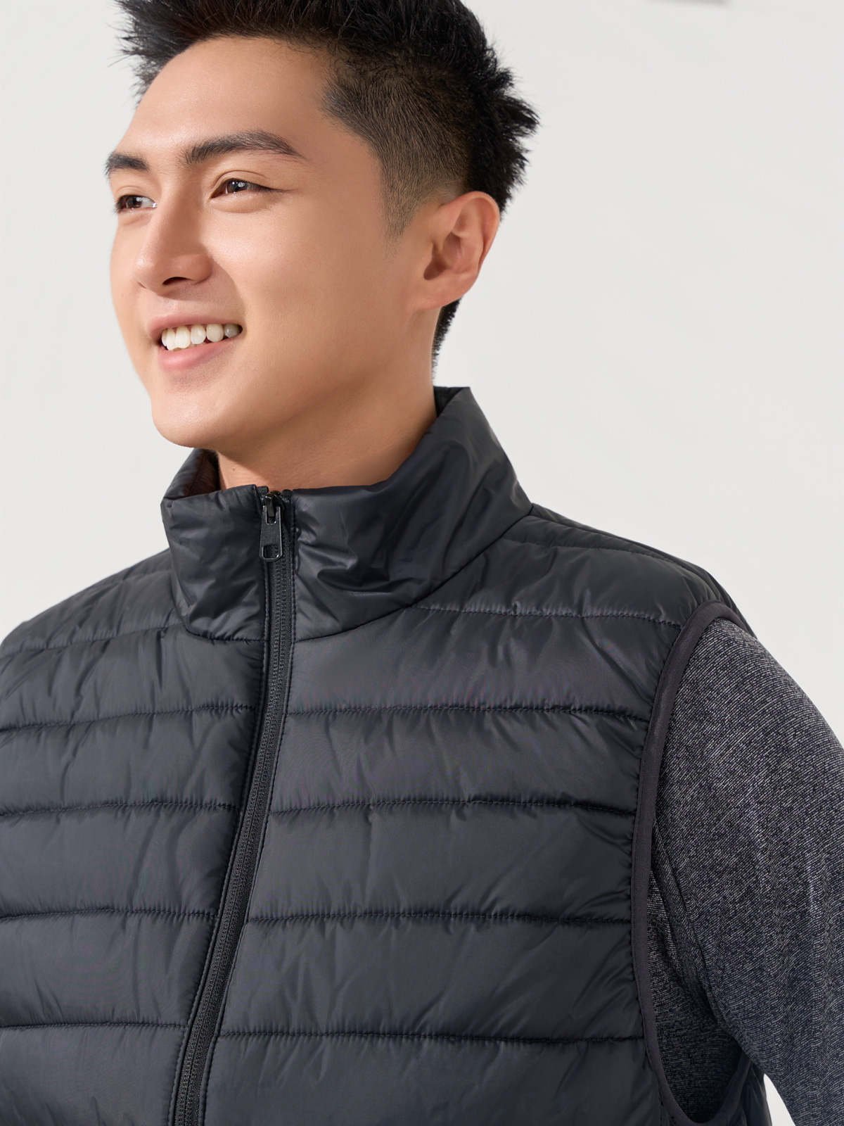 Áo Khoác Gile Phao Nam Athleisure