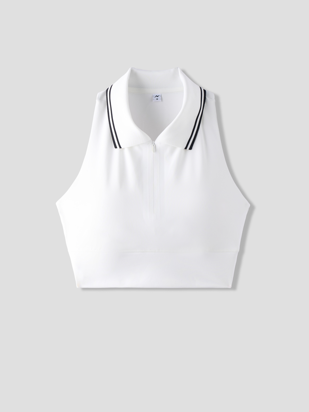 Áo Ba Lỗ Cổ Polo Bo Kẻ