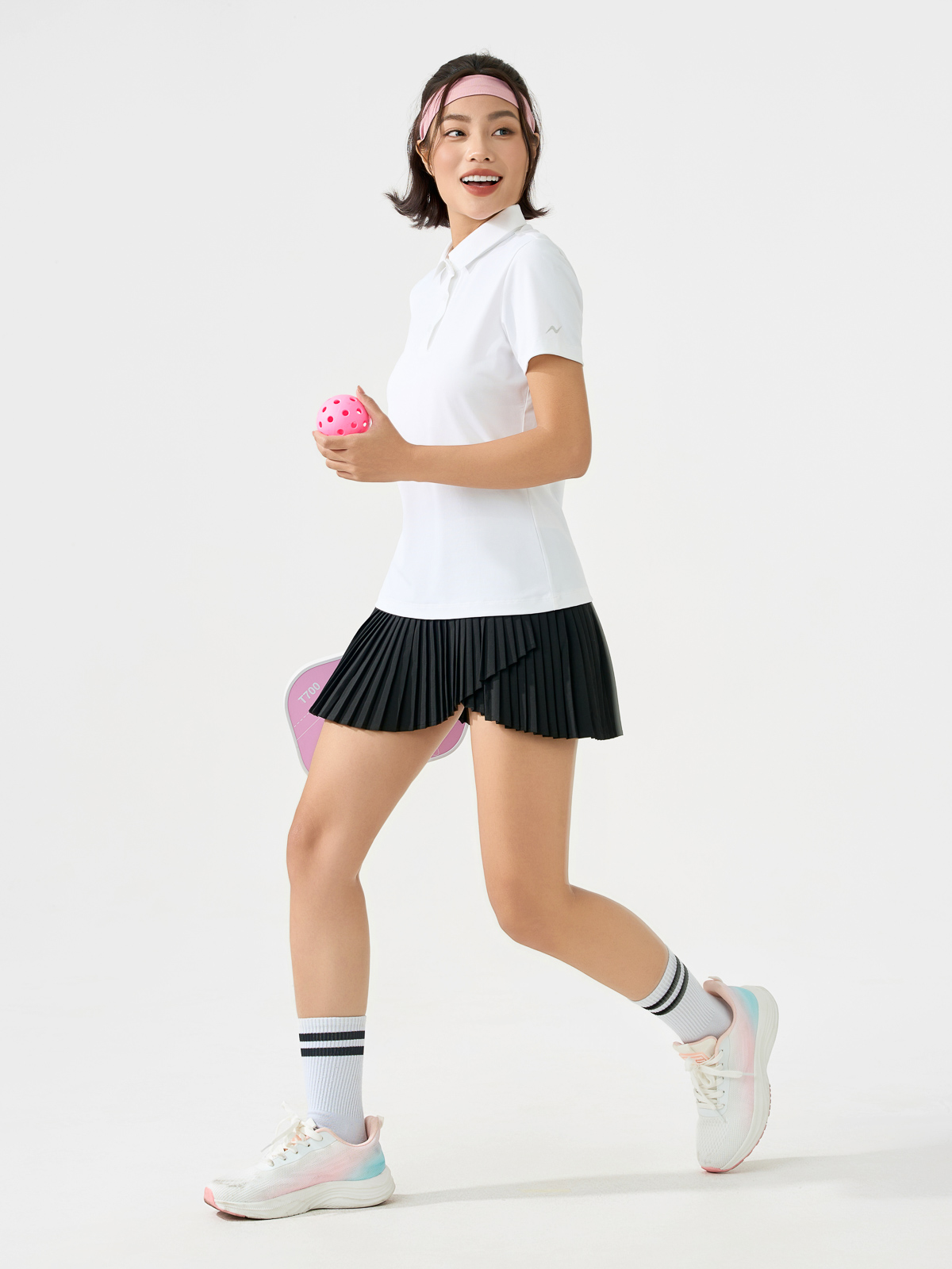 Áo Polo Nữ Kháng Khuẩn Khử Mùi